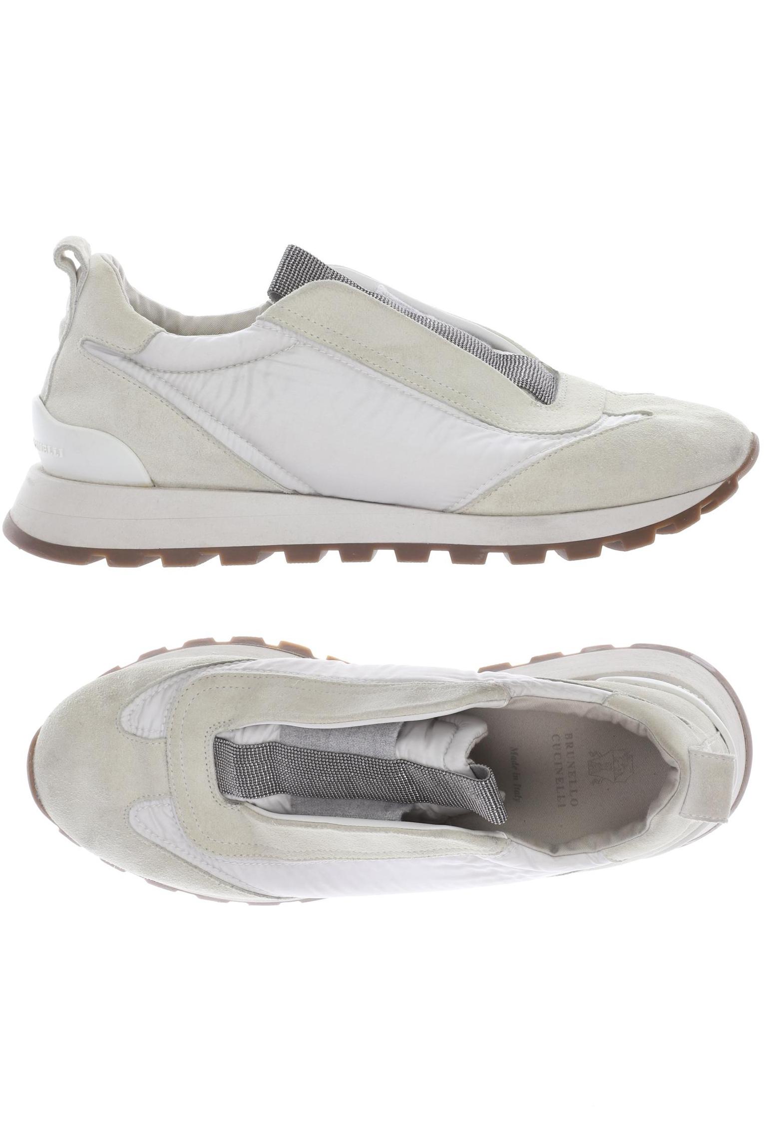 

Brunello Cucinelli Damen Sneakers, cremeweiß