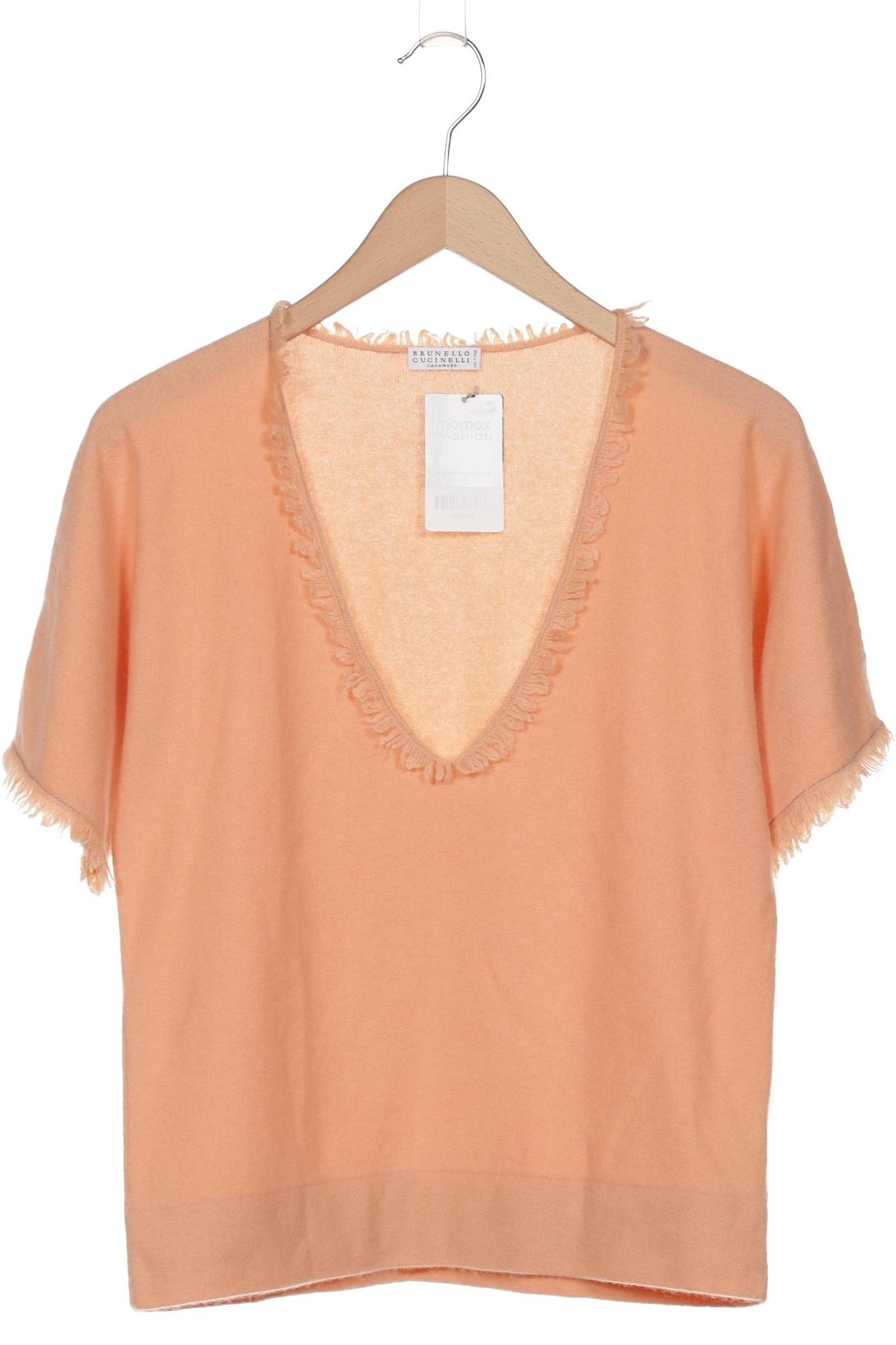 

Brunello Cucinelli Damen Pullover, orange, Gr. 36