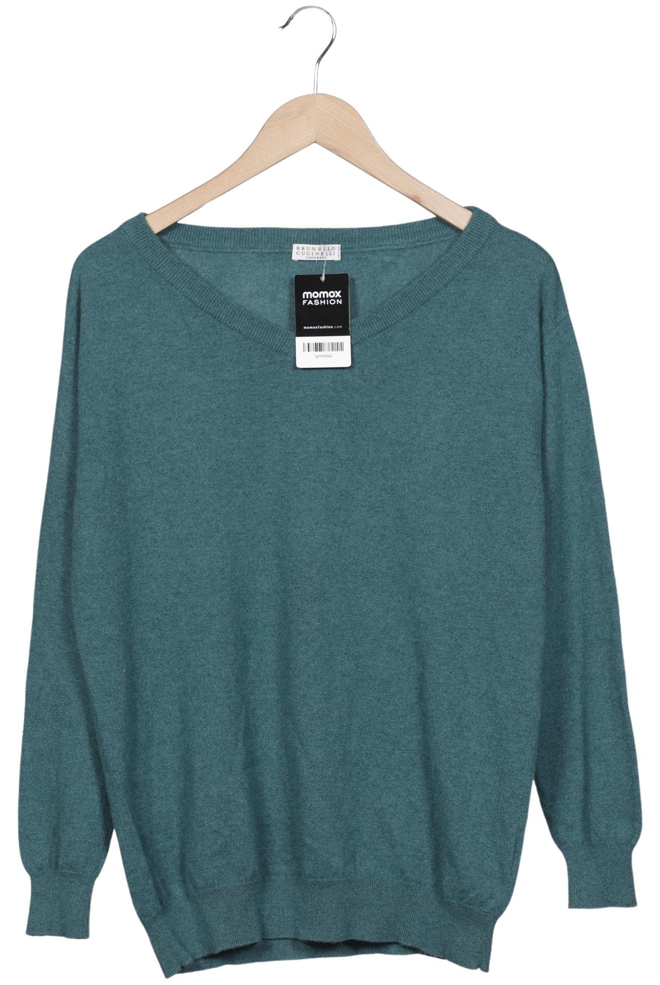 

Brunello Cucinelli Damen Pullover, türkis, Gr. 42