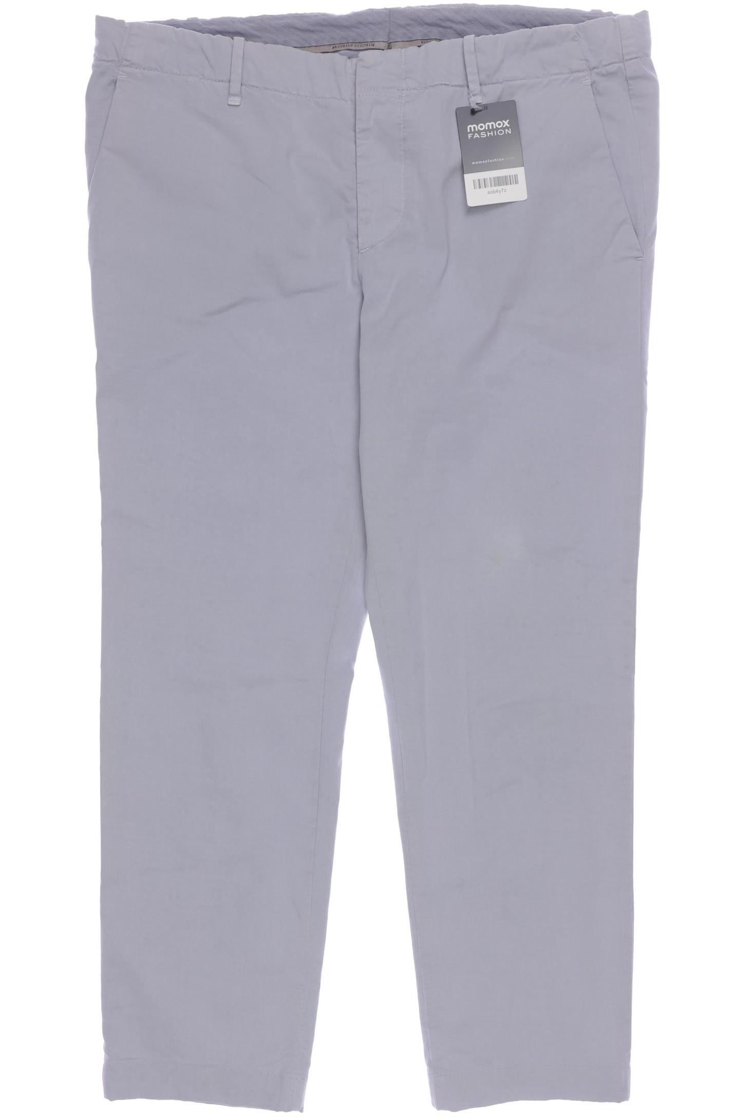 

Brunello Cucinelli Damen Stoffhose, hellblau, Gr. 40