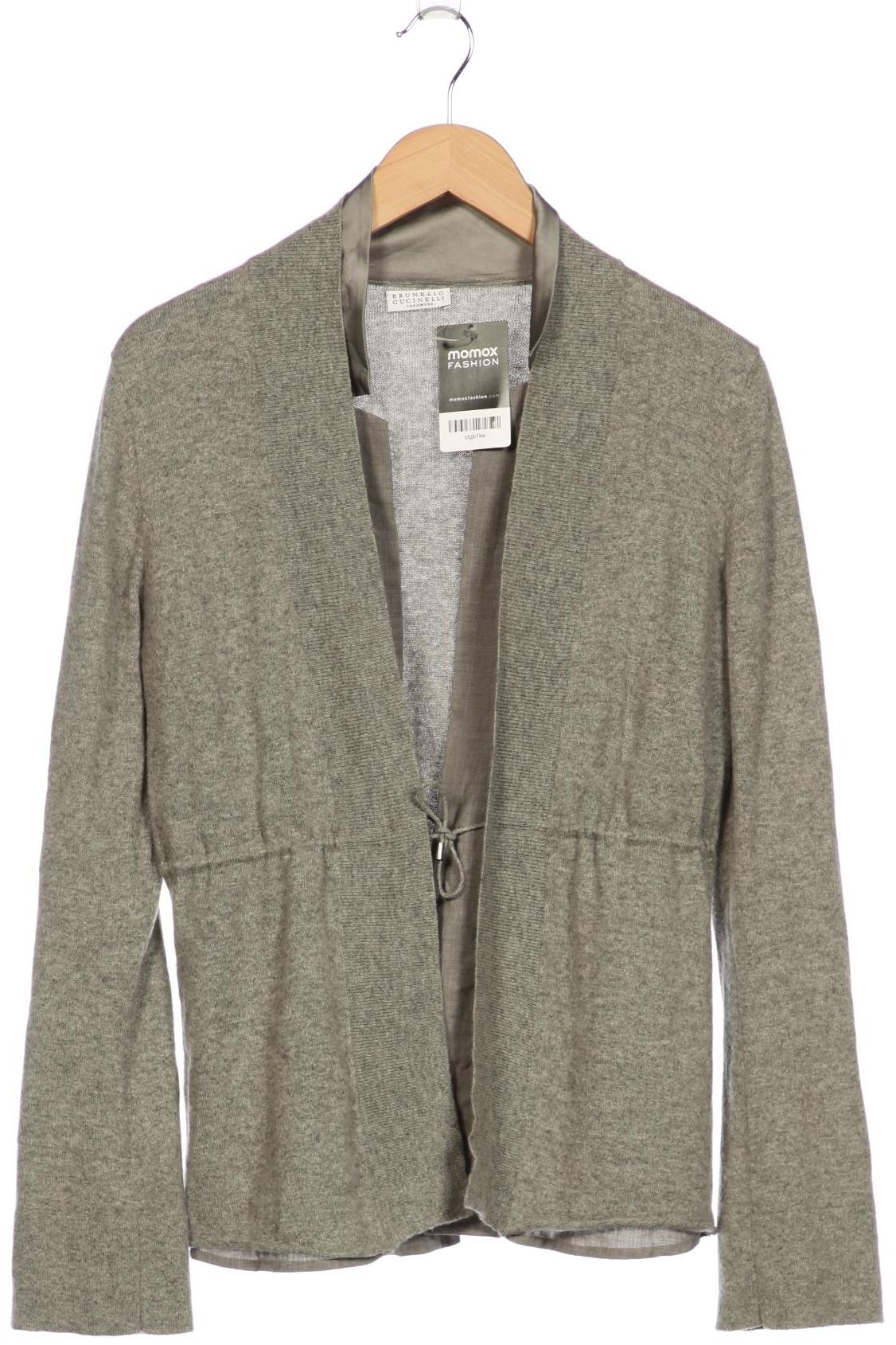

Brunello Cucinelli Damen Strickjacke, grau, Gr. 44
