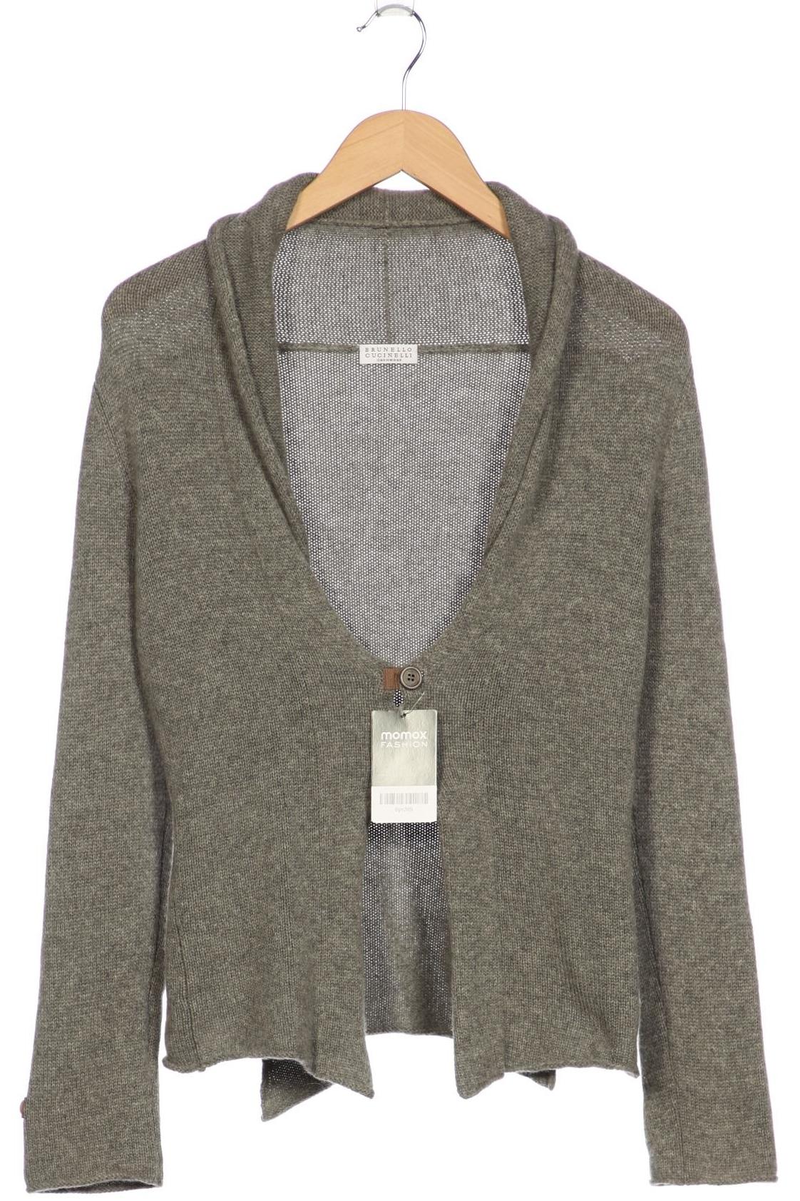 

Brunello Cucinelli Damen Strickjacke, grau, Gr. 38