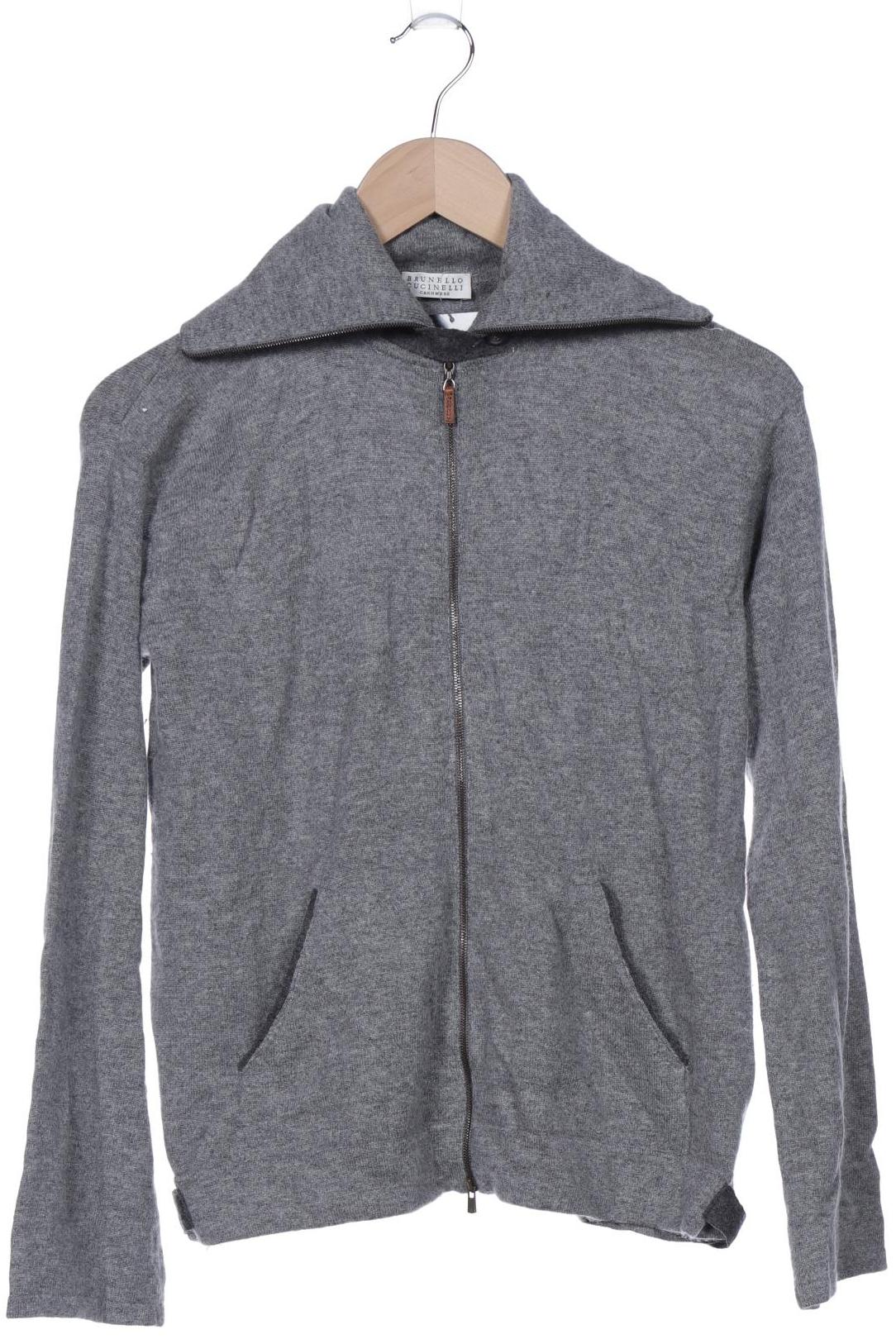 

Brunello Cucinelli Damen Strickjacke, grau, Gr. 36