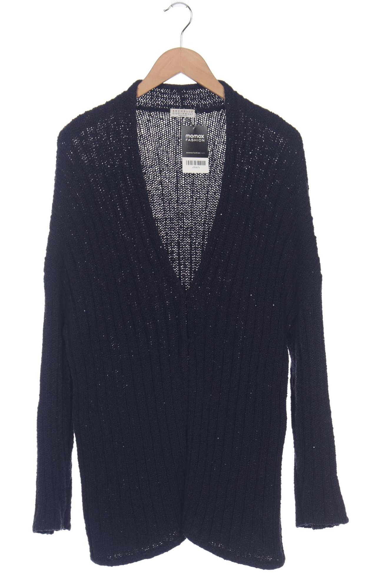 

Brunello Cucinelli Damen Strickjacke, marineblau, Gr. 46