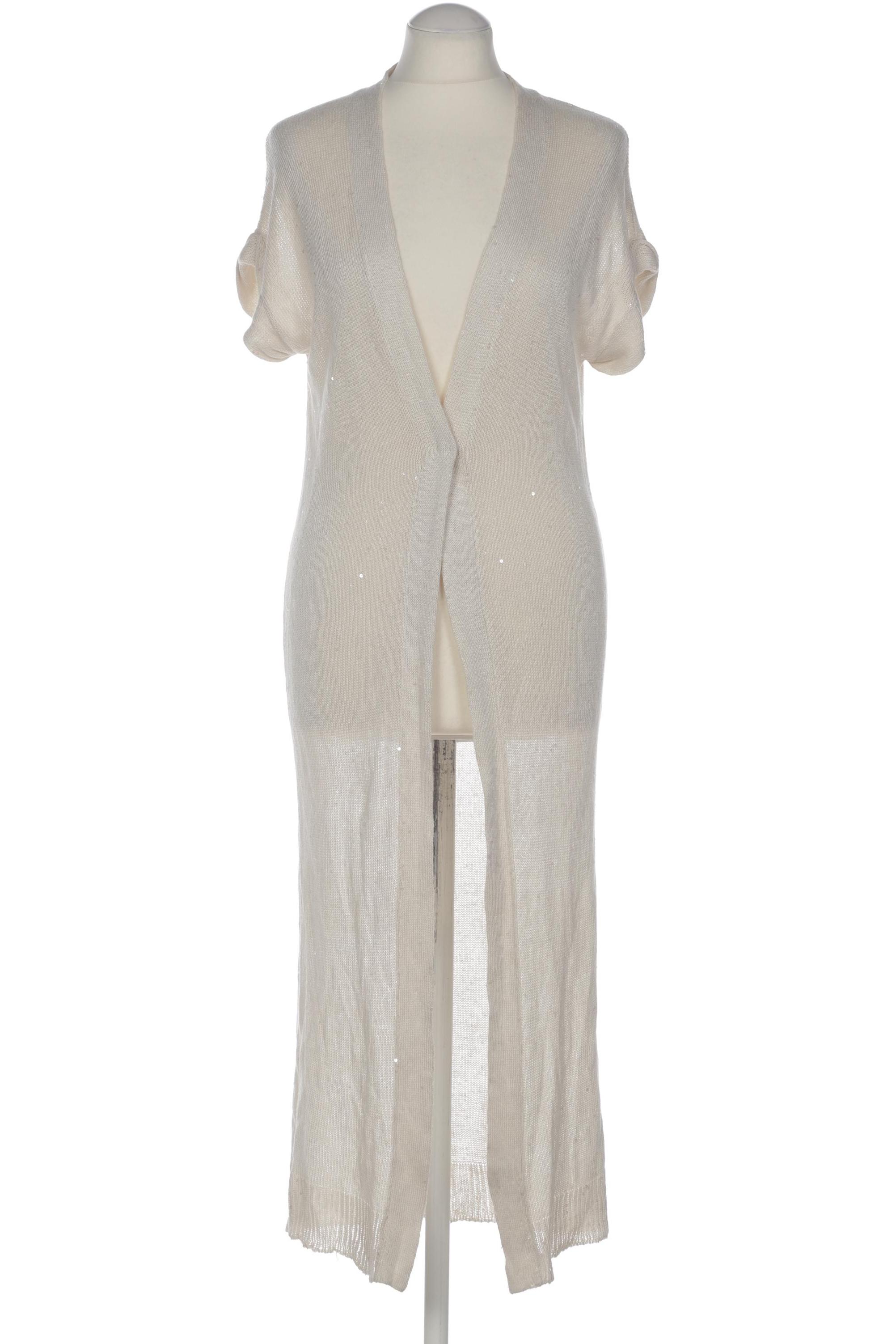 

Brunello Cucinelli Damen Strickjacke, cremeweiß, Gr. 42