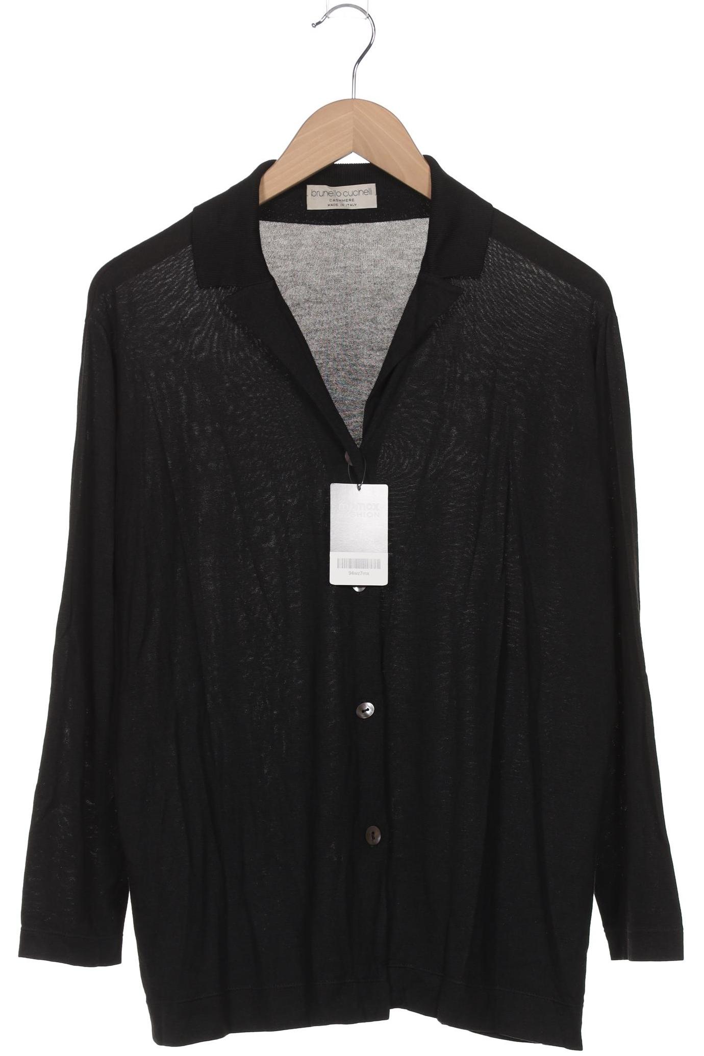 

Brunello Cucinelli Damen Strickjacke, schwarz, Gr. 36