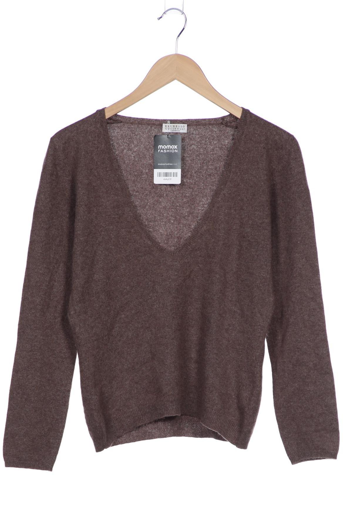 

Brunello Cucinelli Damen Pullover, braun, Gr. 36