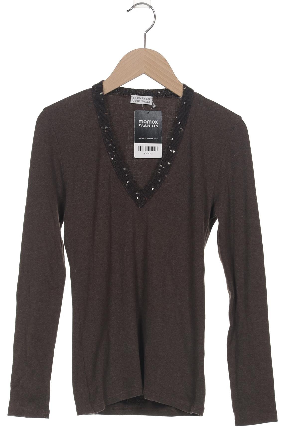 

Brunello Cucinelli Damen Pullover, braun, Gr. 36