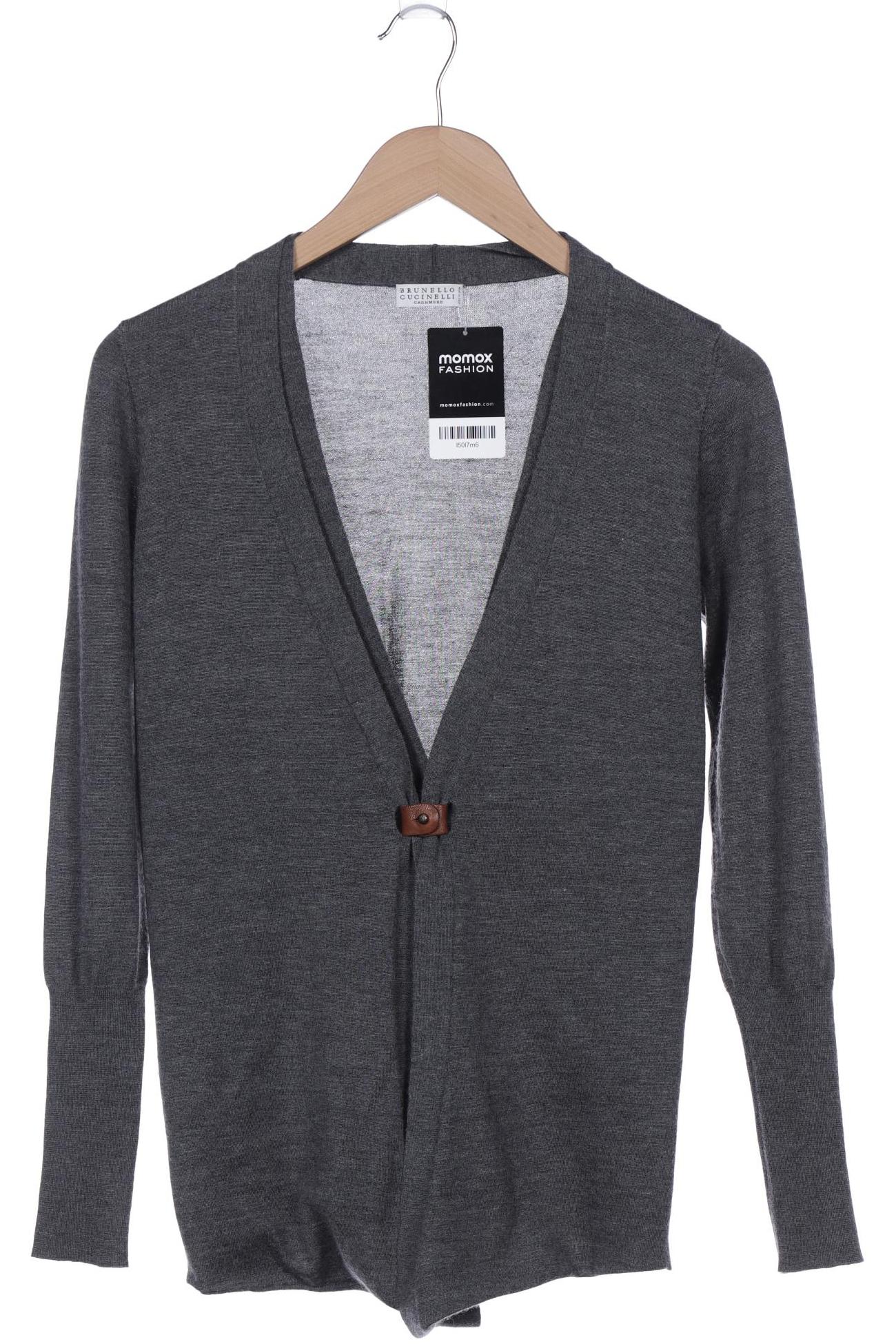 

Brunello Cucinelli Damen Strickjacke, grau, Gr. 38