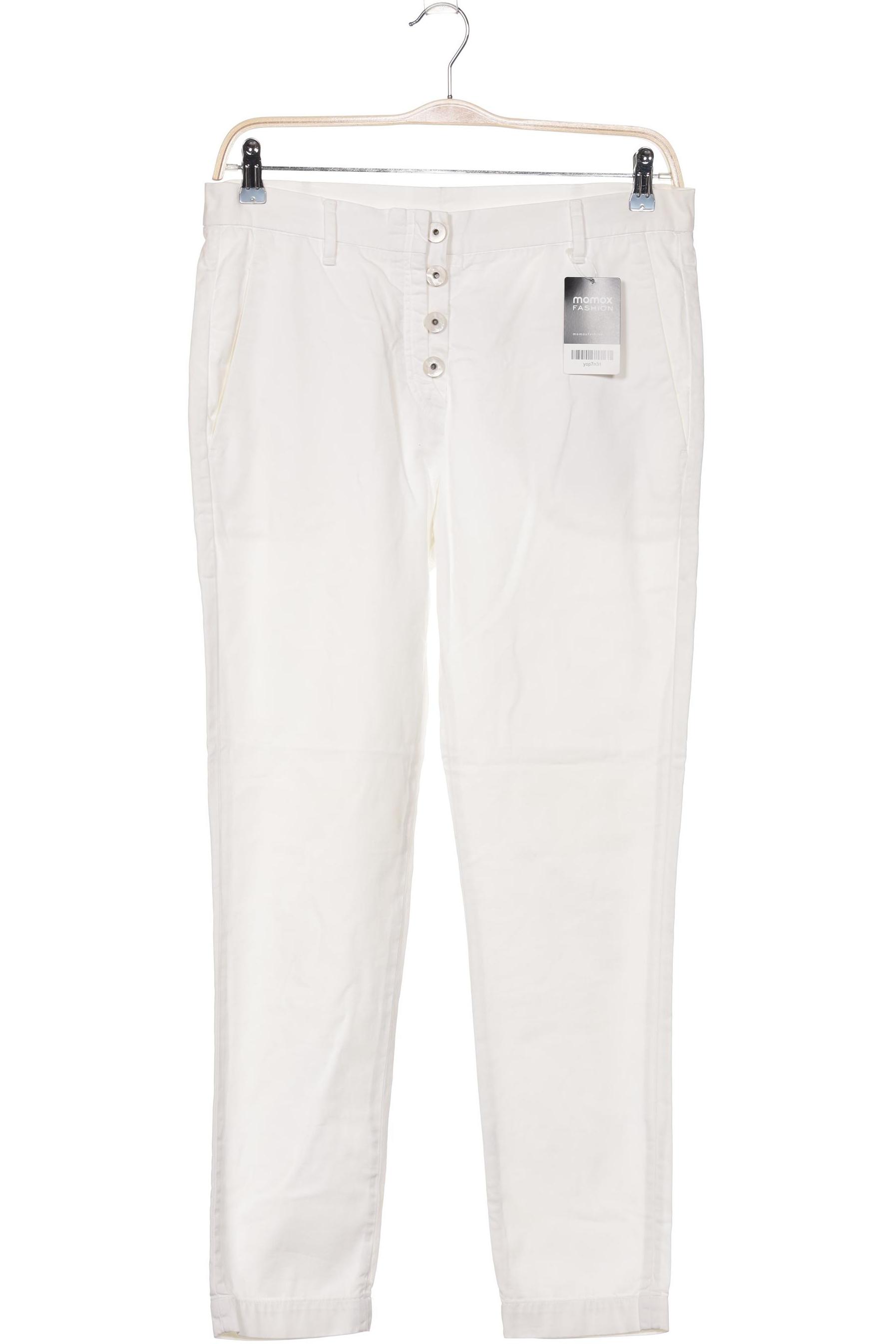 

Brunello Cucinelli Damen Stoffhose, weiß, Gr. 36
