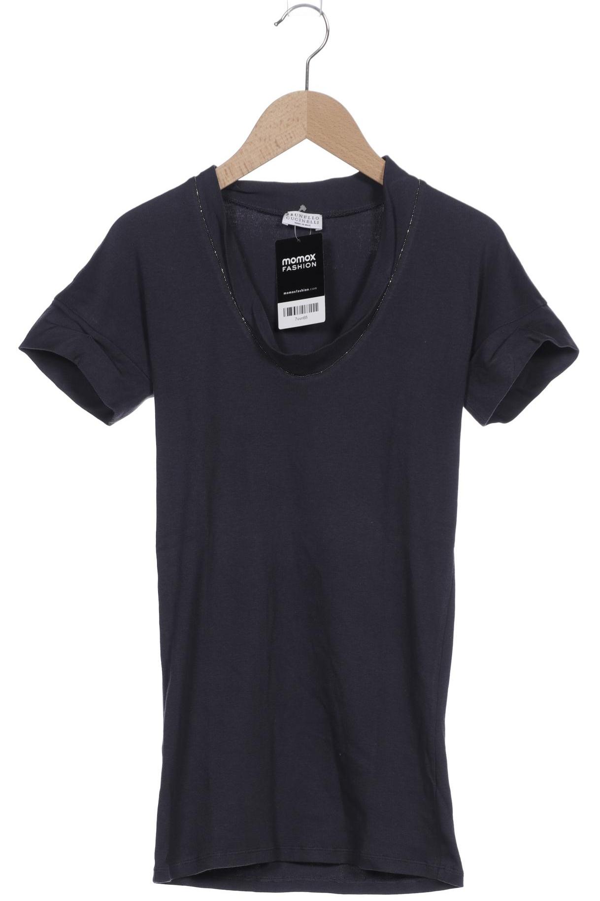 

Brunello Cucinelli Damen T-Shirt, marineblau