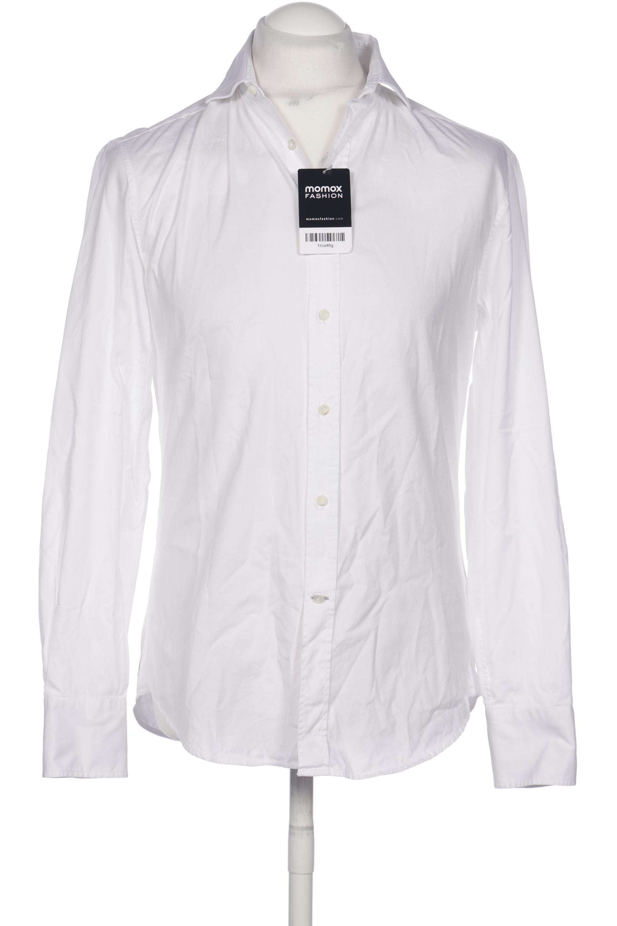 

Brunello Cucinelli Herren Hemd, weiß, Gr. 48