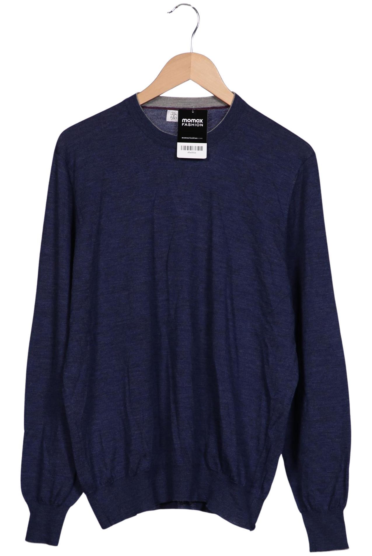 

Brunello Cucinelli Herren Pullover, marineblau, Gr. 52
