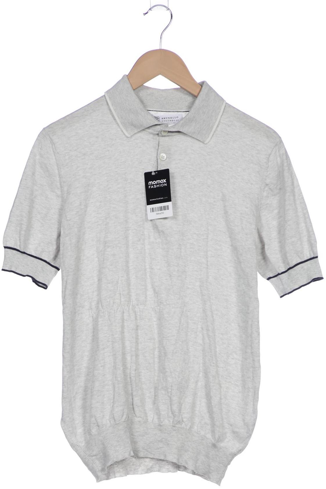 

Brunello Cucinelli Herren Poloshirt, grau, Gr. 48