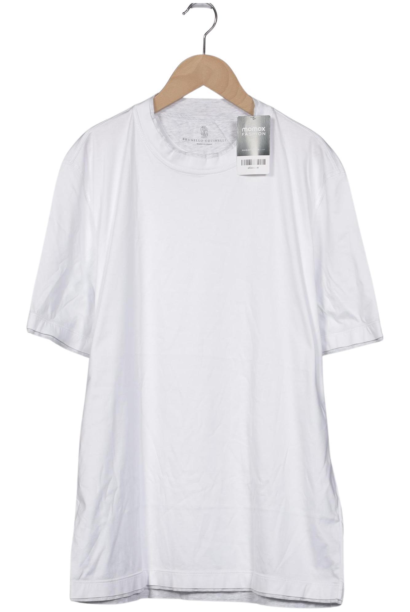 

Brunello Cucinelli Herren T-Shirt, weiß, Gr. 54