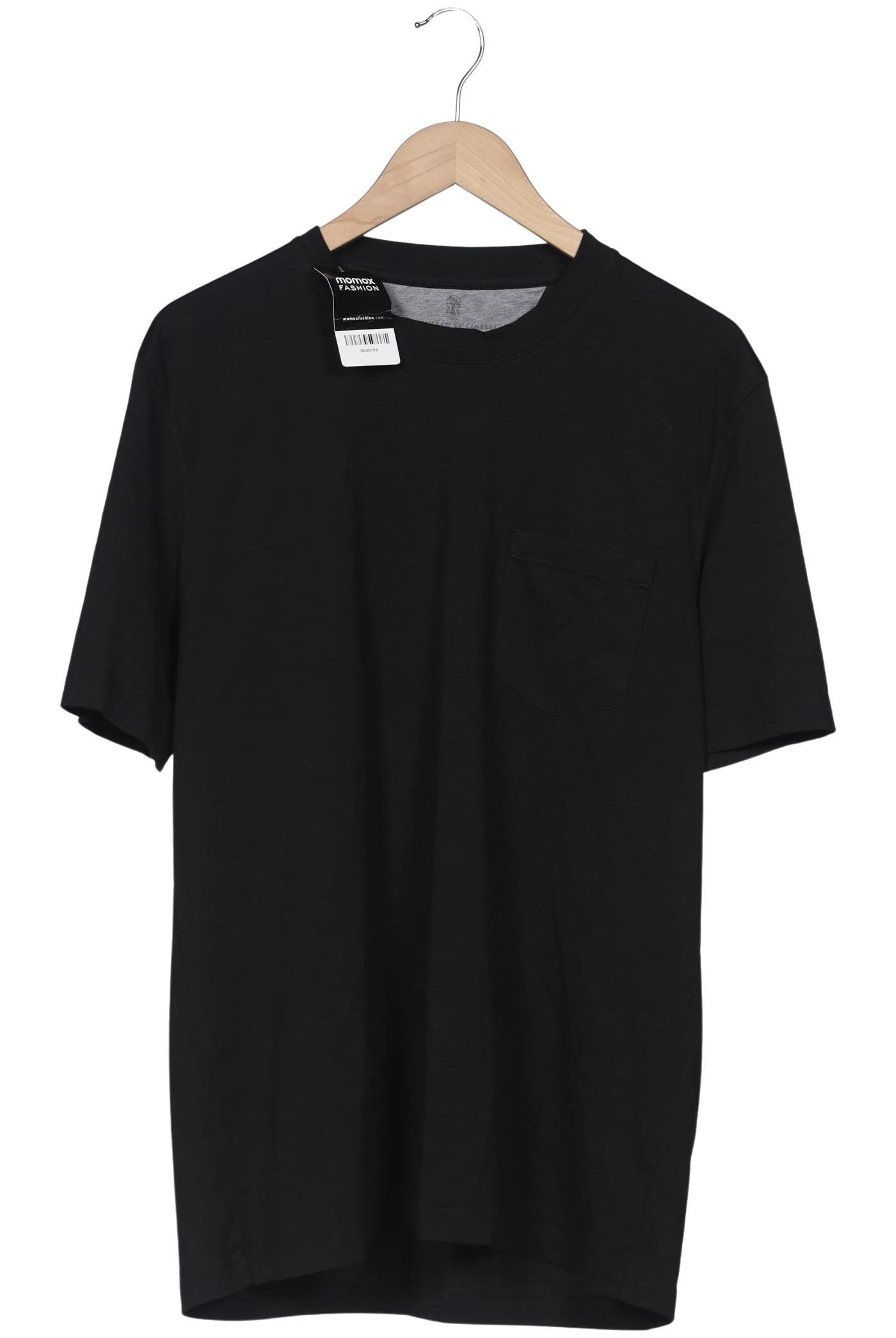 

Brunello Cucinelli Herren T-Shirt, schwarz, Gr. 58
