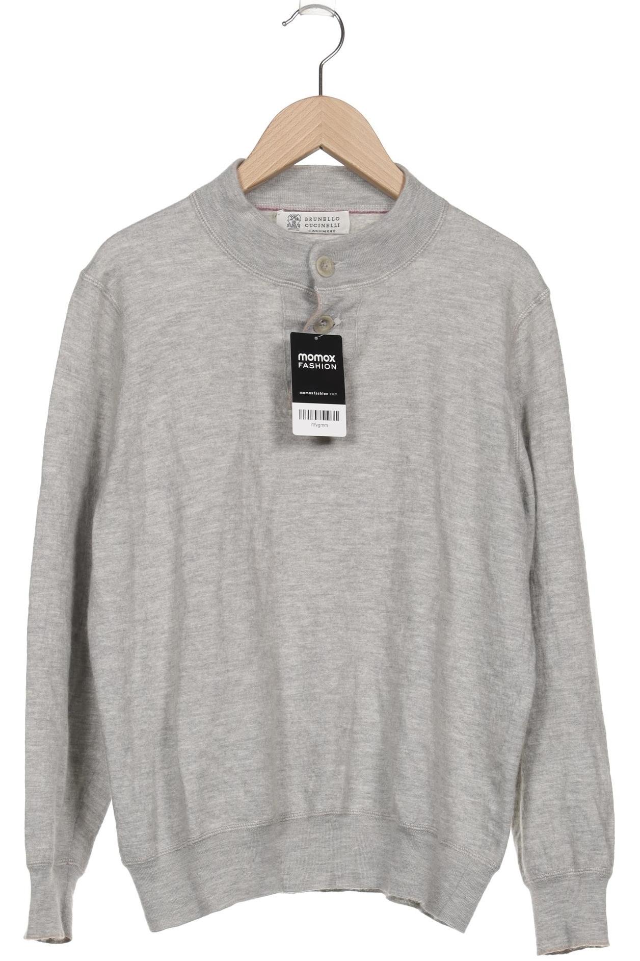 Thumbnail - Brunello Cucinelli Herren Pullover, grau, Gr. 48