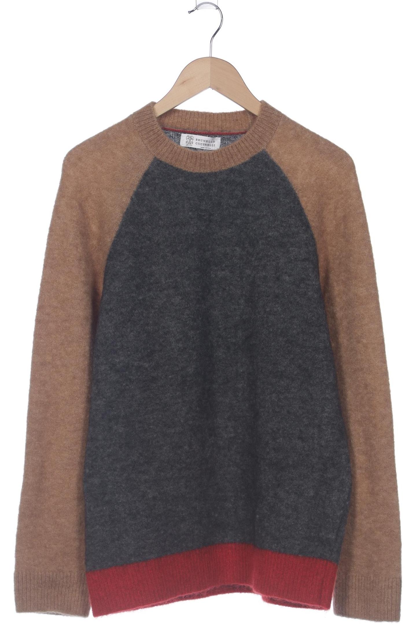 

Brunello Cucinelli Herren Pullover, grau, Gr. 52