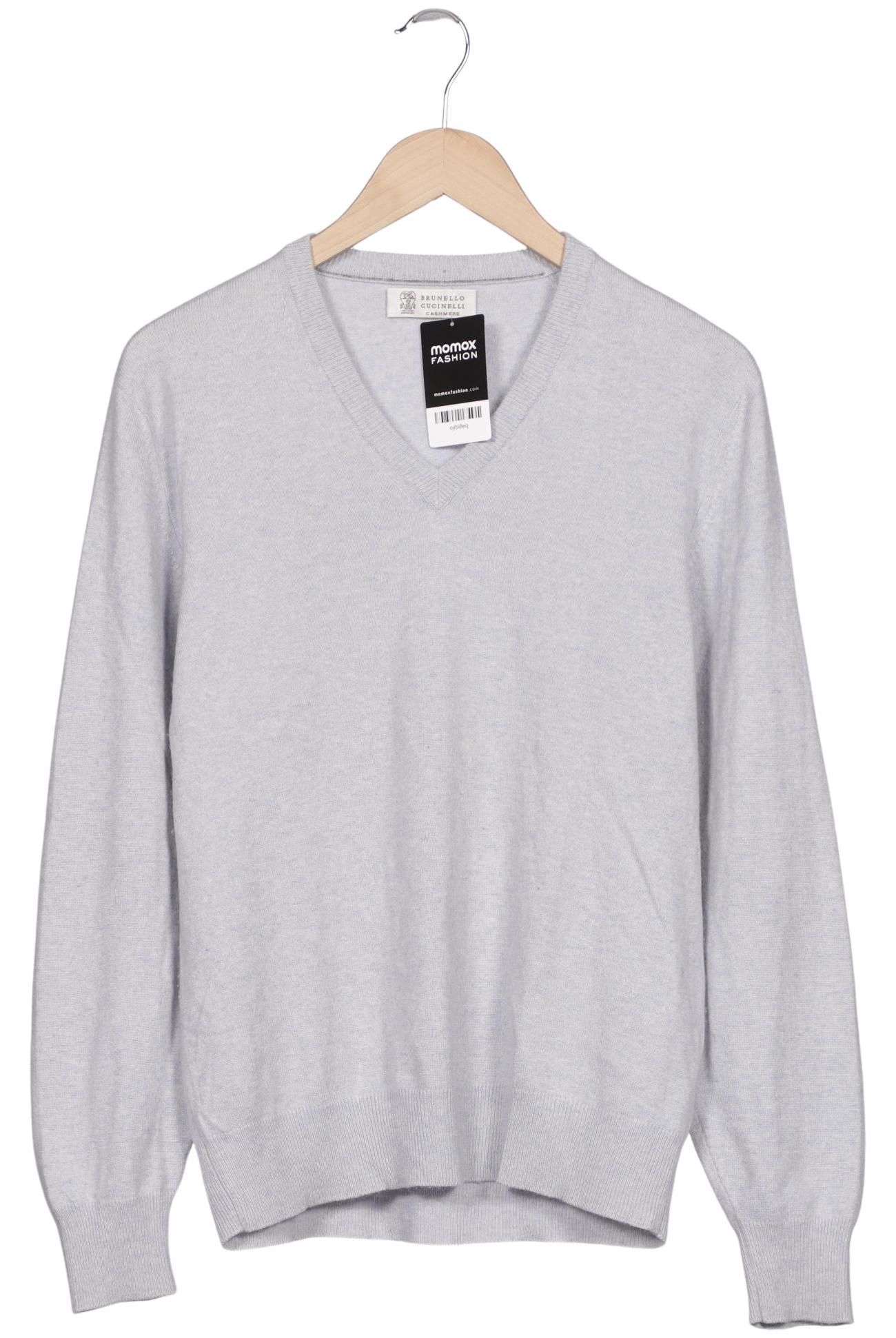 Thumbnail - Brunello Cucinelli Herren Pullover, hellblau, Gr. 46