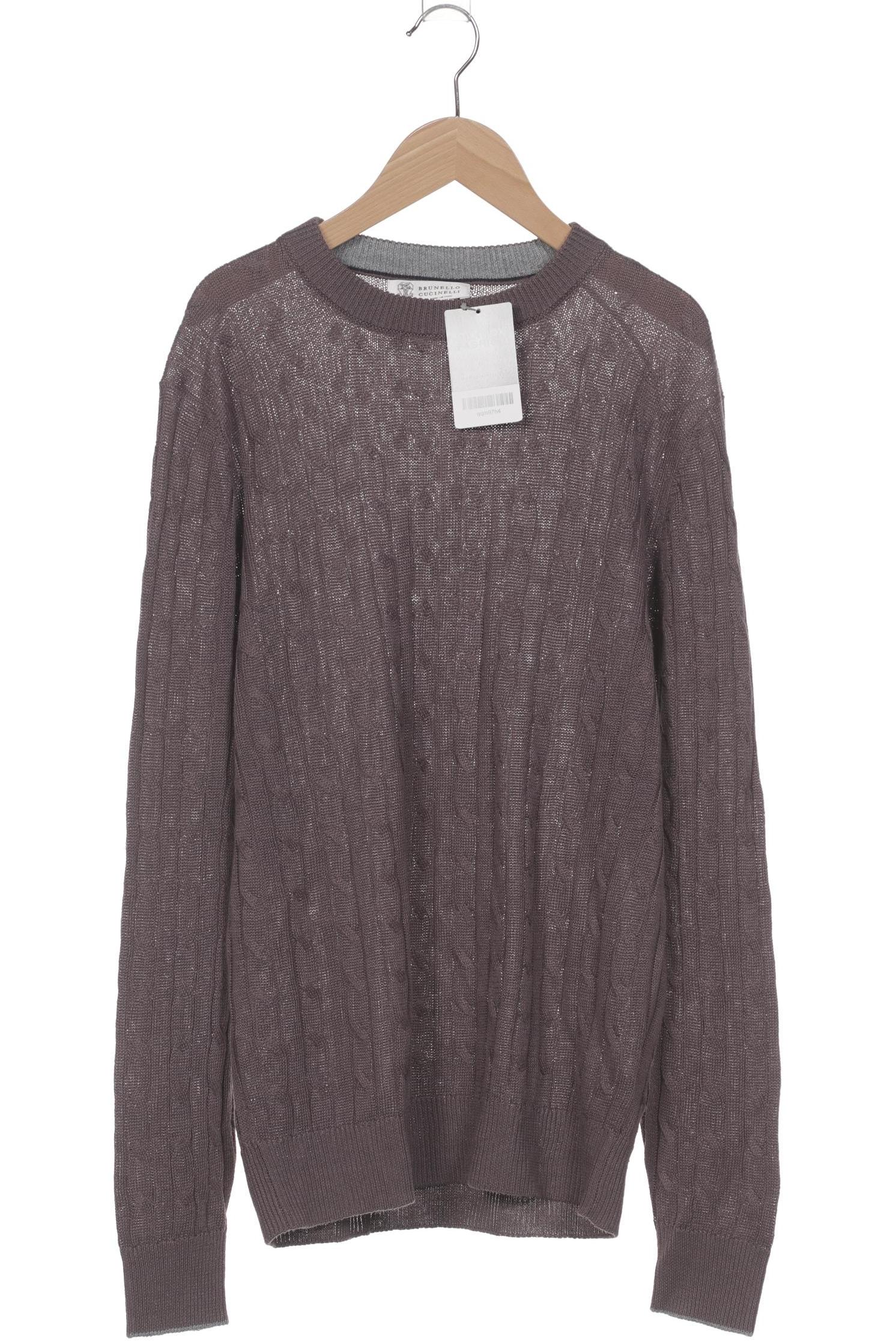 

Brunello Cucinelli Herren Pullover, flieder, Gr. 48