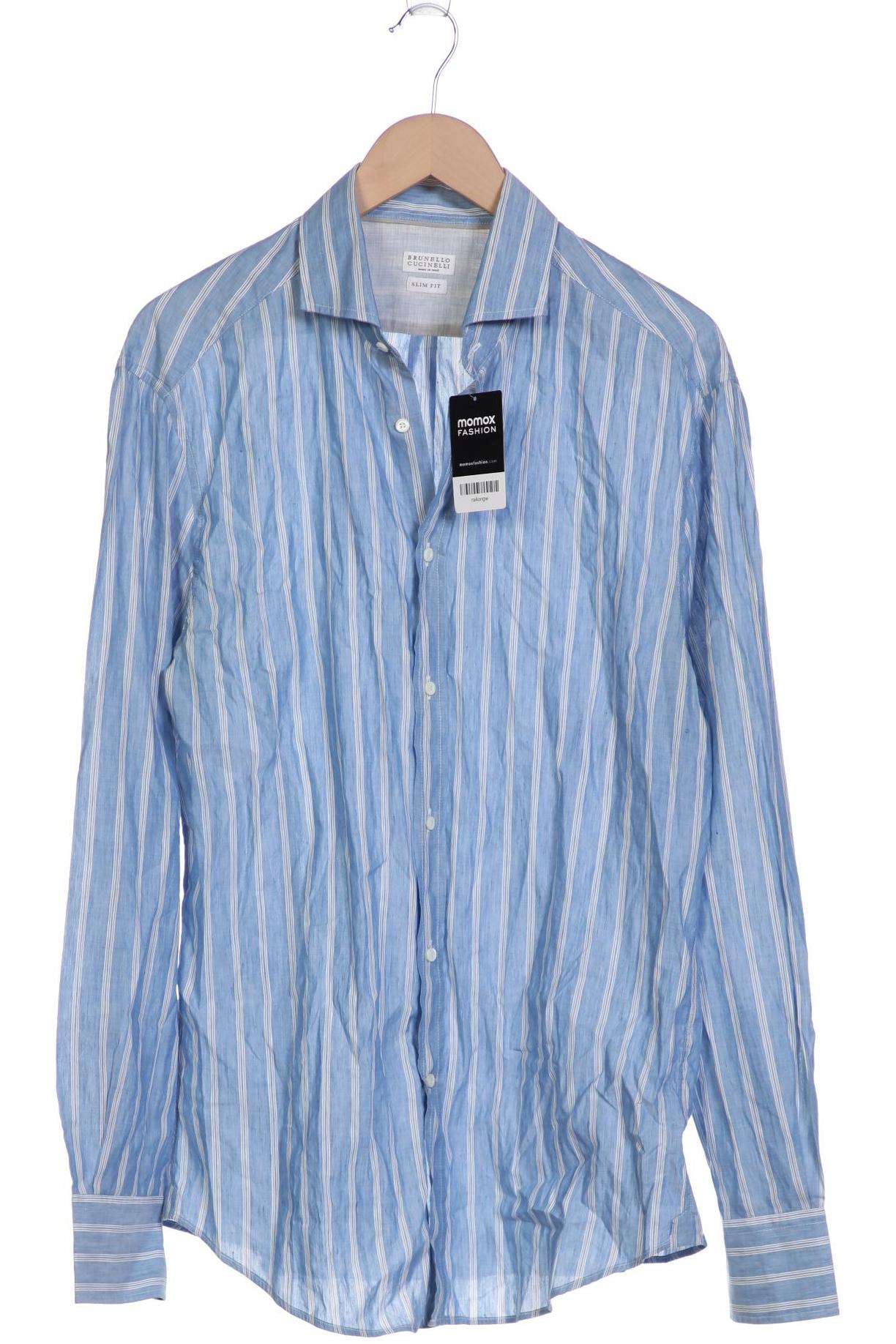 

Brunello Cucinelli Herren Hemd, hellblau