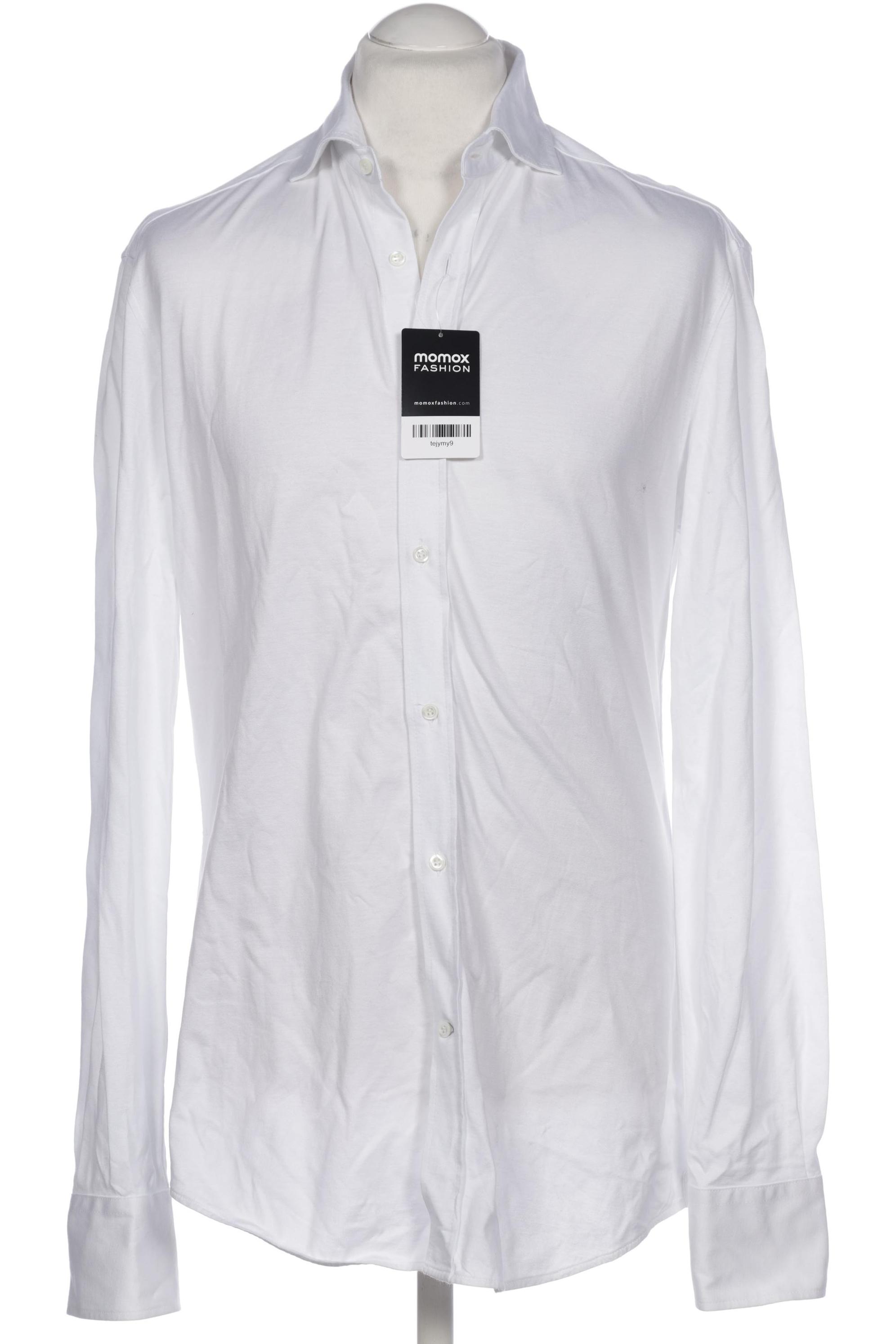 

Brunello Cucinelli Herren Hemd, weiß, Gr. 52