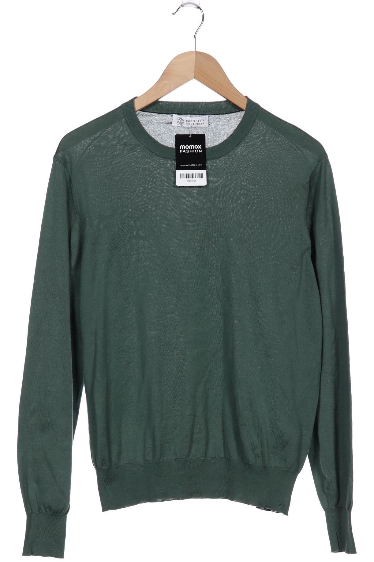 

Brunello Cucinelli Herren Pullover, grün, Gr. 46