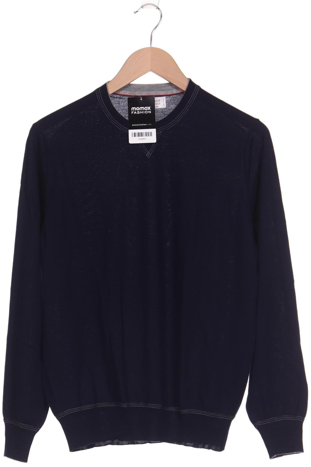 

Brunello Cucinelli Herren Pullover, marineblau