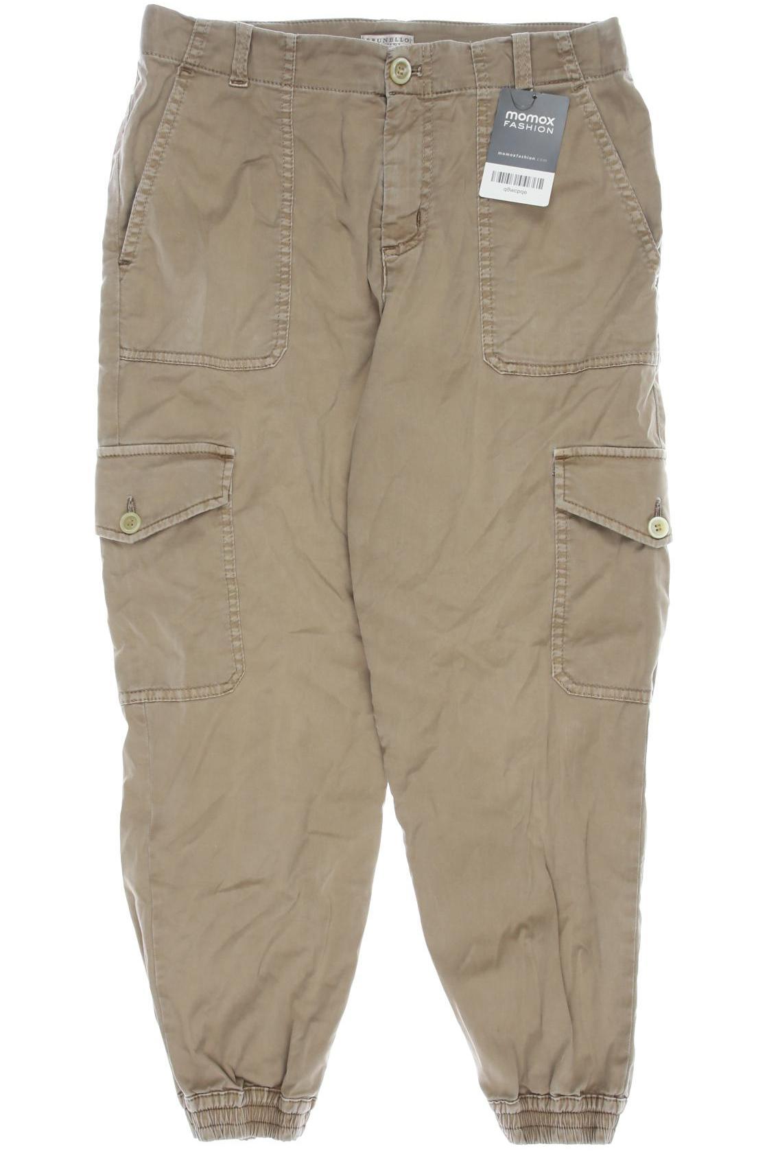 

Brunello Cucinelli Herren Stoffhose, beige, Gr. 152