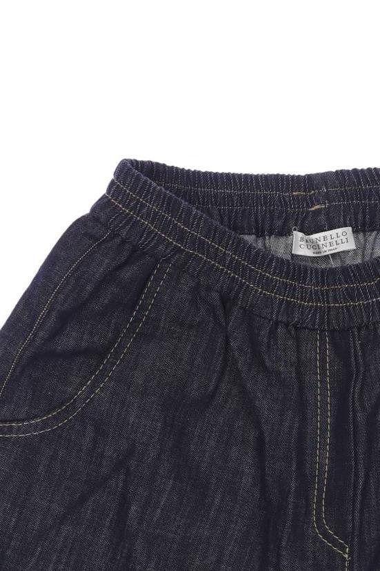 Thumbnail - Brunello Cucinelli Mädchen Shorts, marineblau, Gr. 152