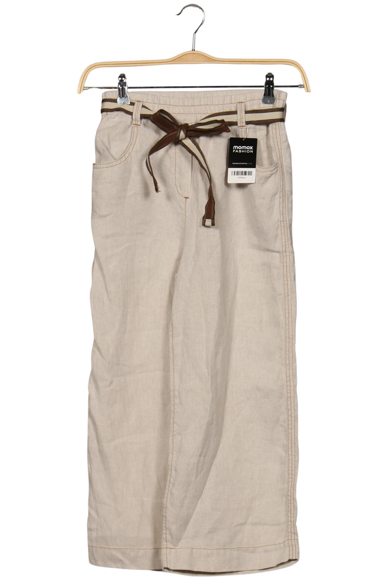 

Brunello Cucinelli Damen Stoffhose, beige, Gr. 152