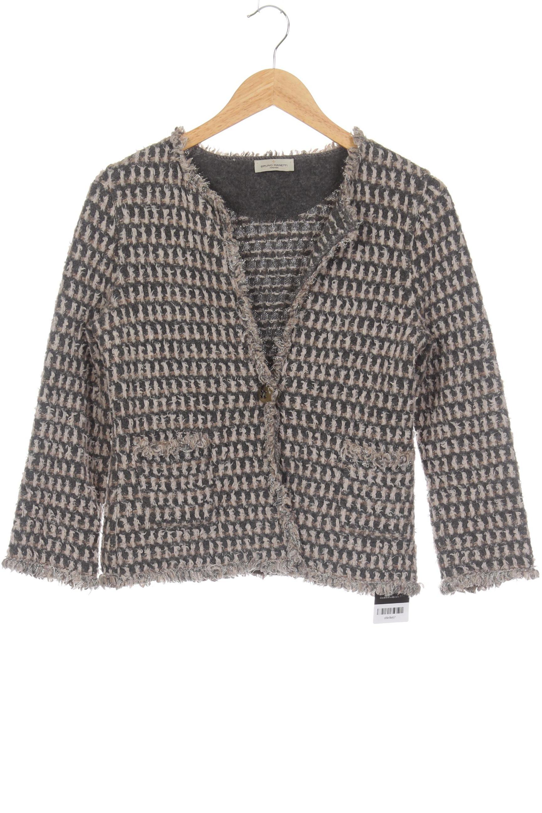 

Bruno Manetti Damen Strickjacke, grau, Gr. 42