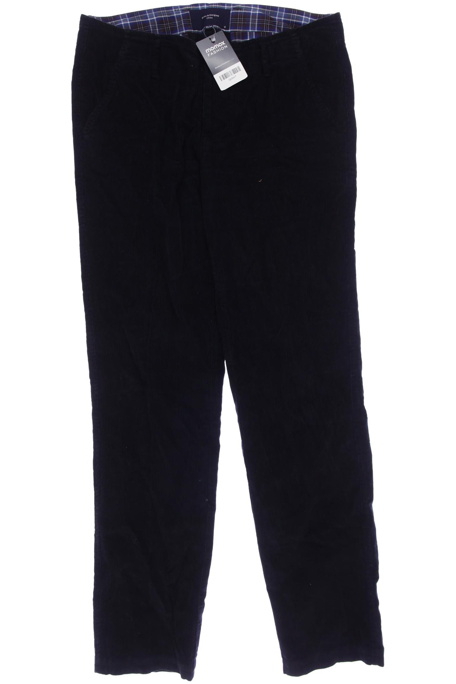 

Bruun & Stengade Herren Stoffhose, schwarz, Gr. 33