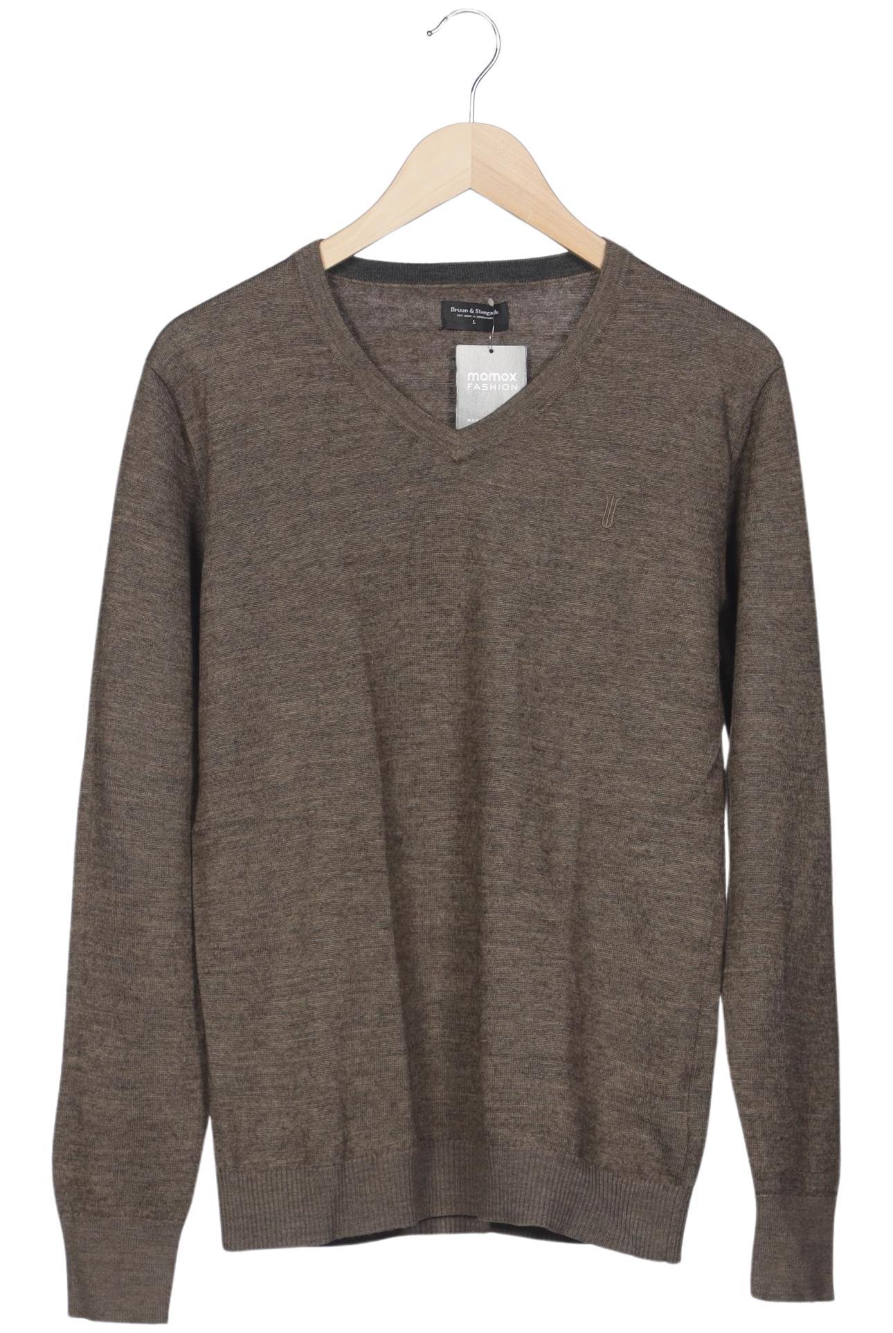 

Bruun & Stengade Herren Pullover, braun, Gr. 52