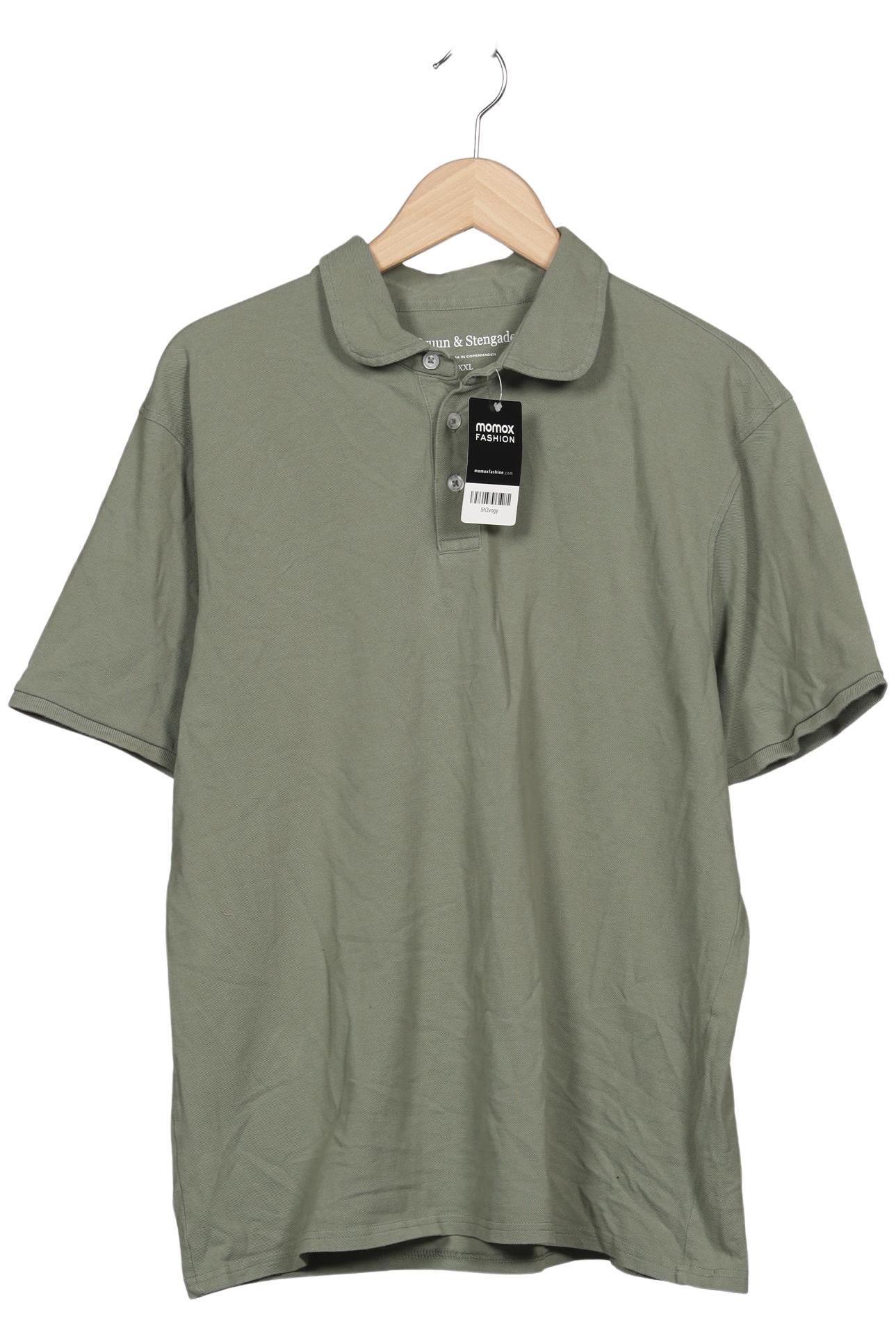 

Bruun & Stengade Herren Poloshirt, grün, Gr. 56