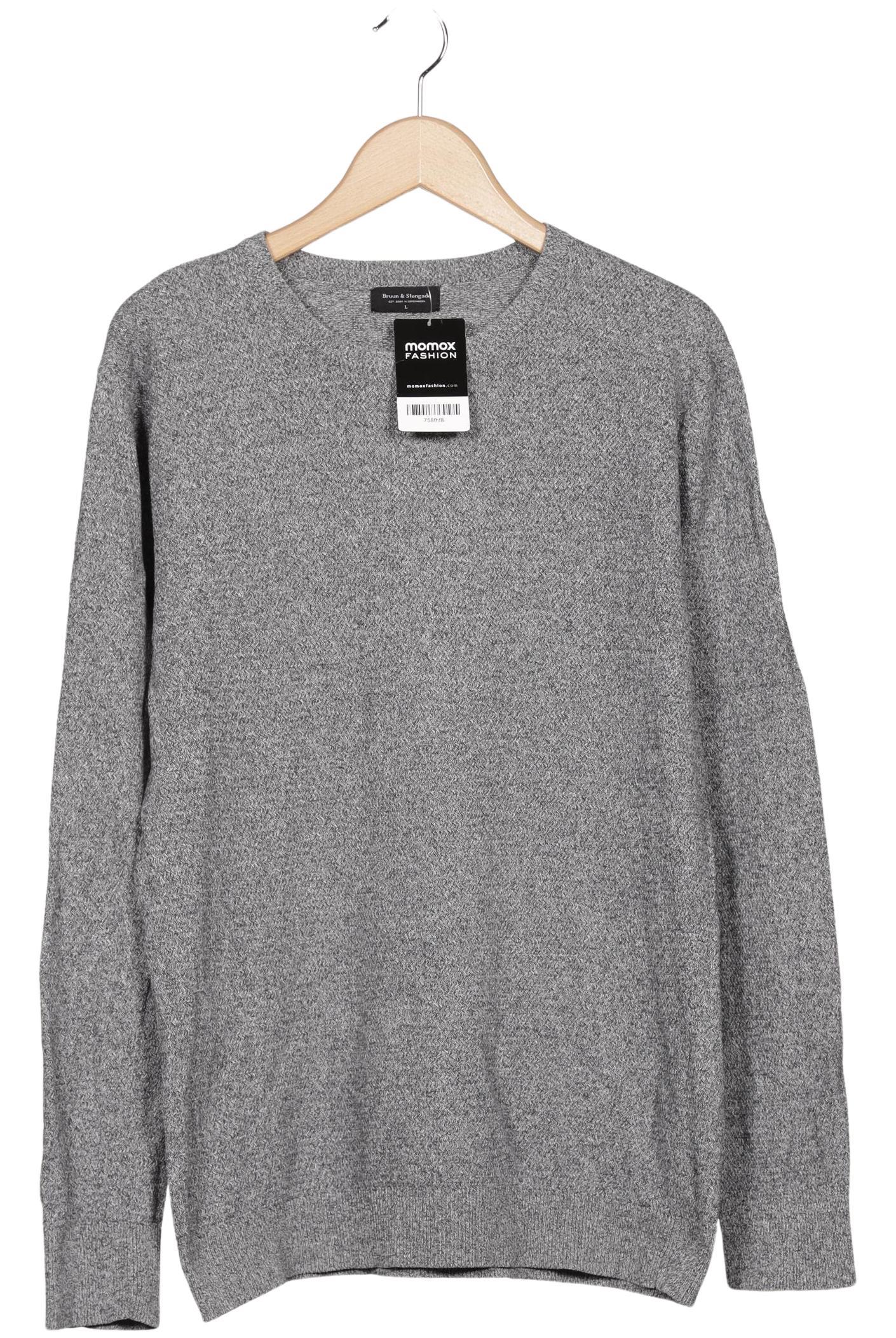 

Bruun & Stengade Herren Pullover, grau, Gr. 52
