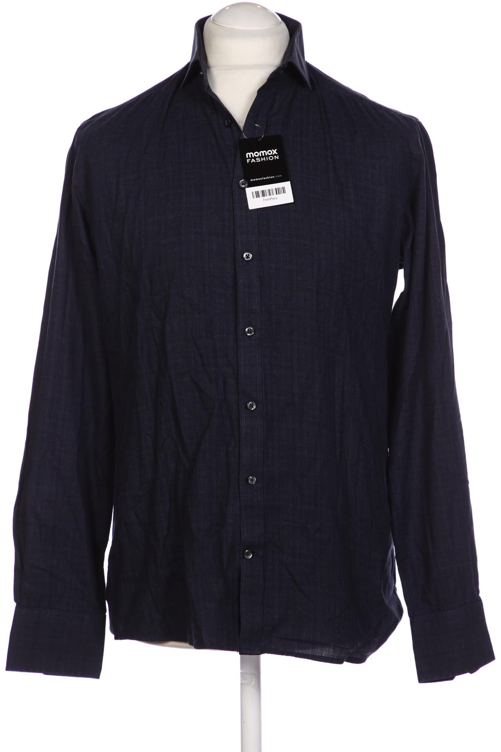 

Bruun & Stengade Herren Hemd, marineblau, Gr. 48
