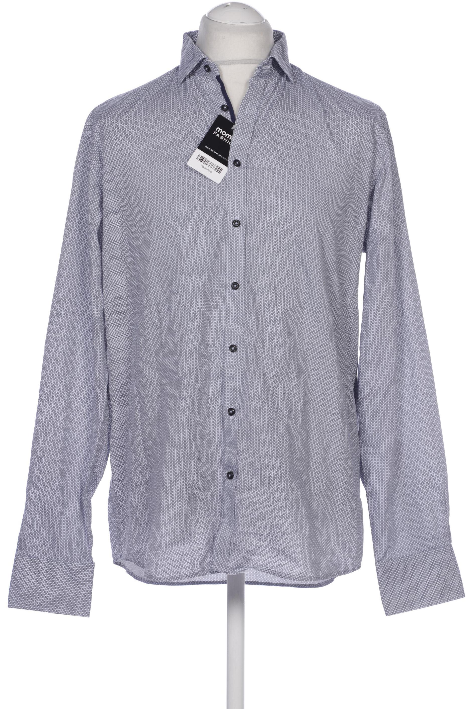 

Bruun & Stengade Herren Hemd, marineblau, Gr. 52