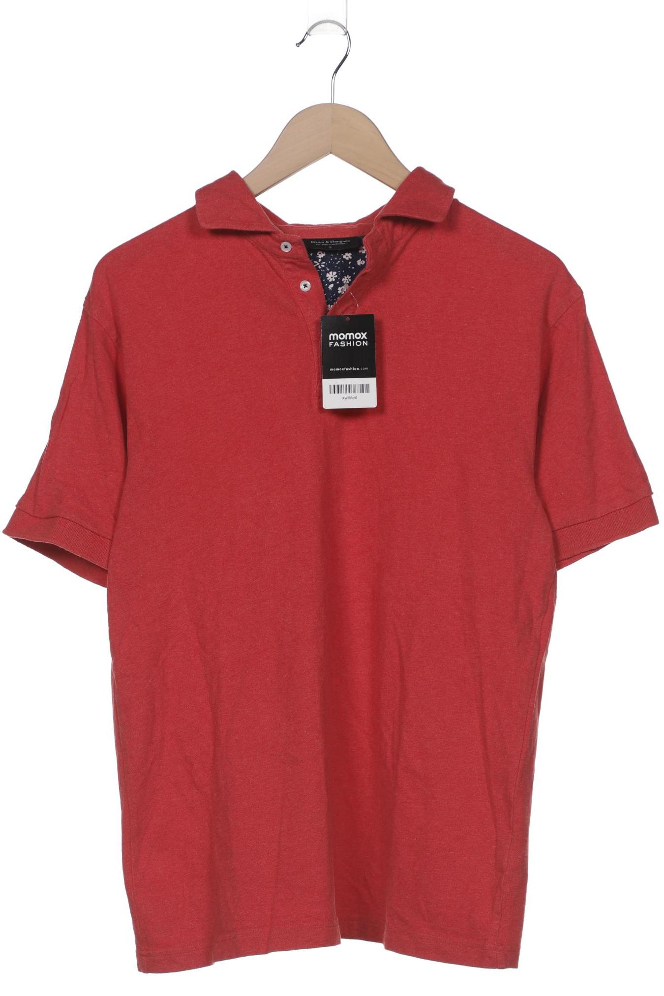 Thumbnail - Bruun &amp; Stengade Herren Poloshirt, rot, Gr. 52