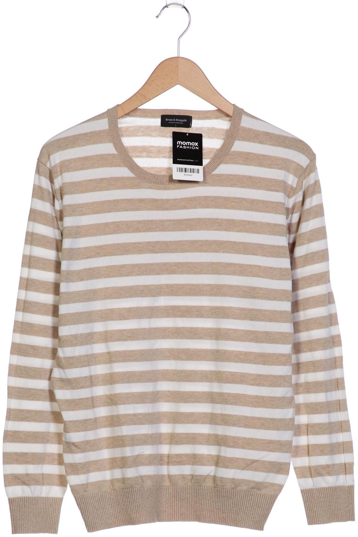

Bruun & Stengade Herren Pullover, beige, Gr. 52