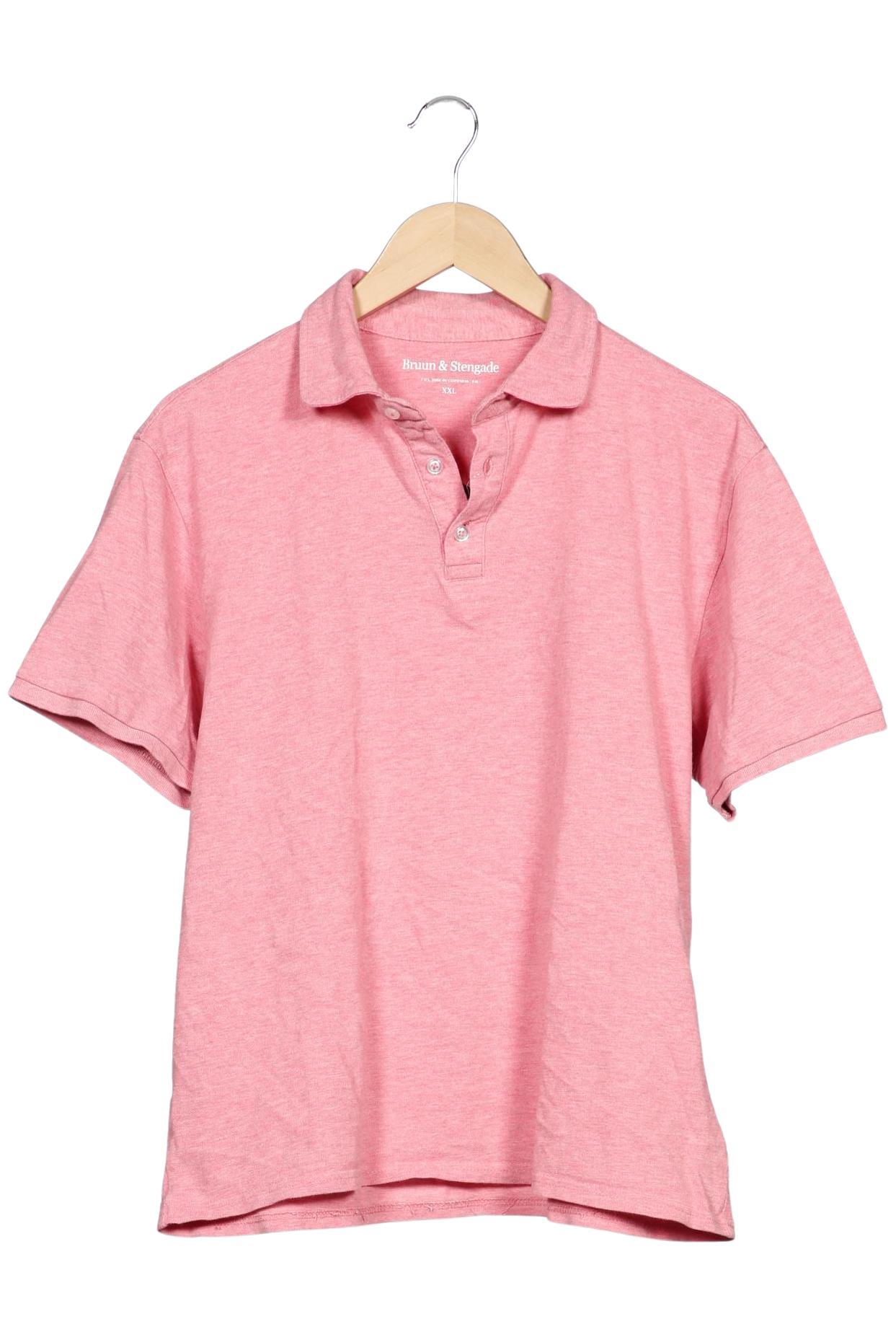 

Bruun & Stengade Herren Poloshirt, pink, Gr. 56