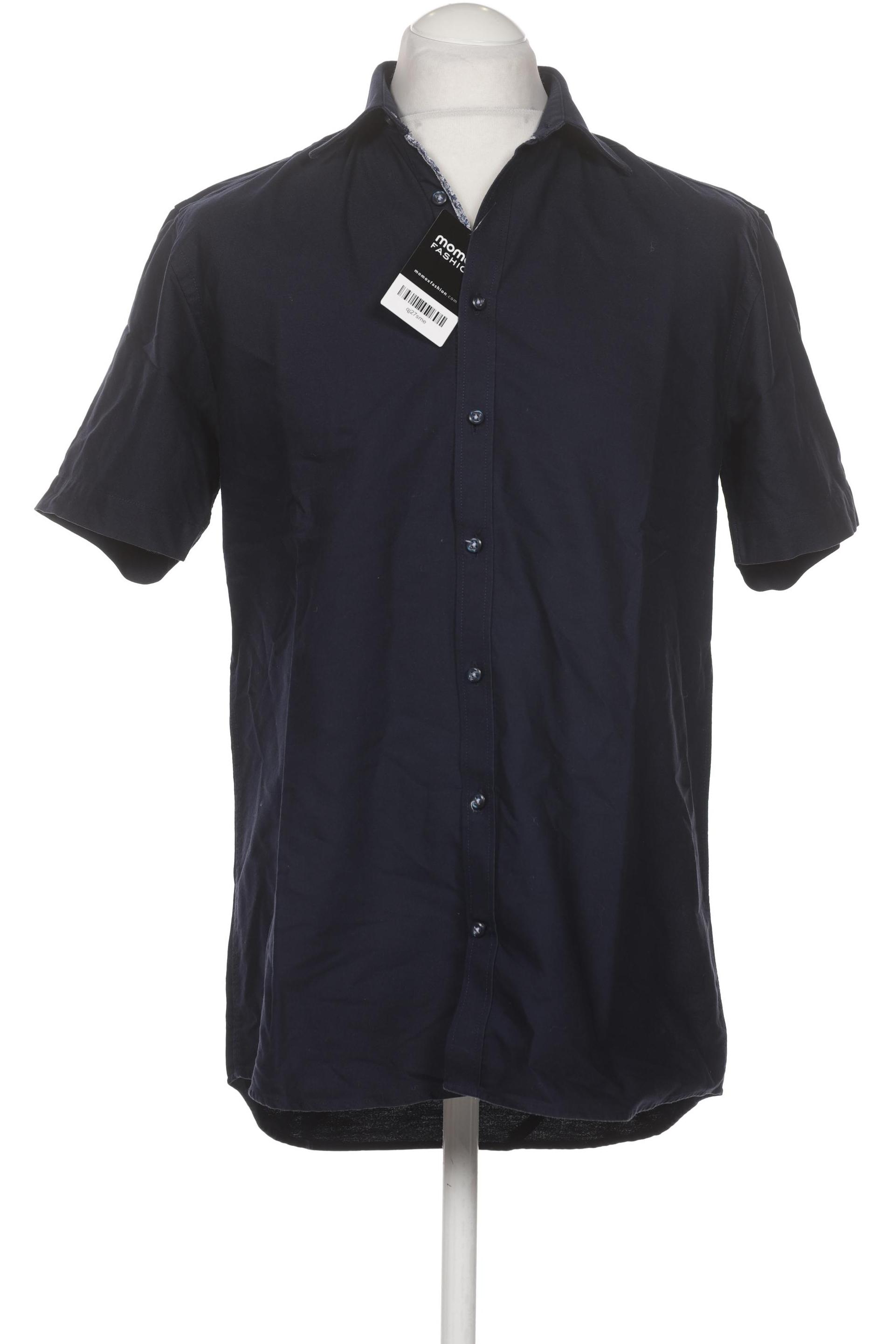 

Bruun & Stengade Herren Hemd, marineblau, Gr. 50