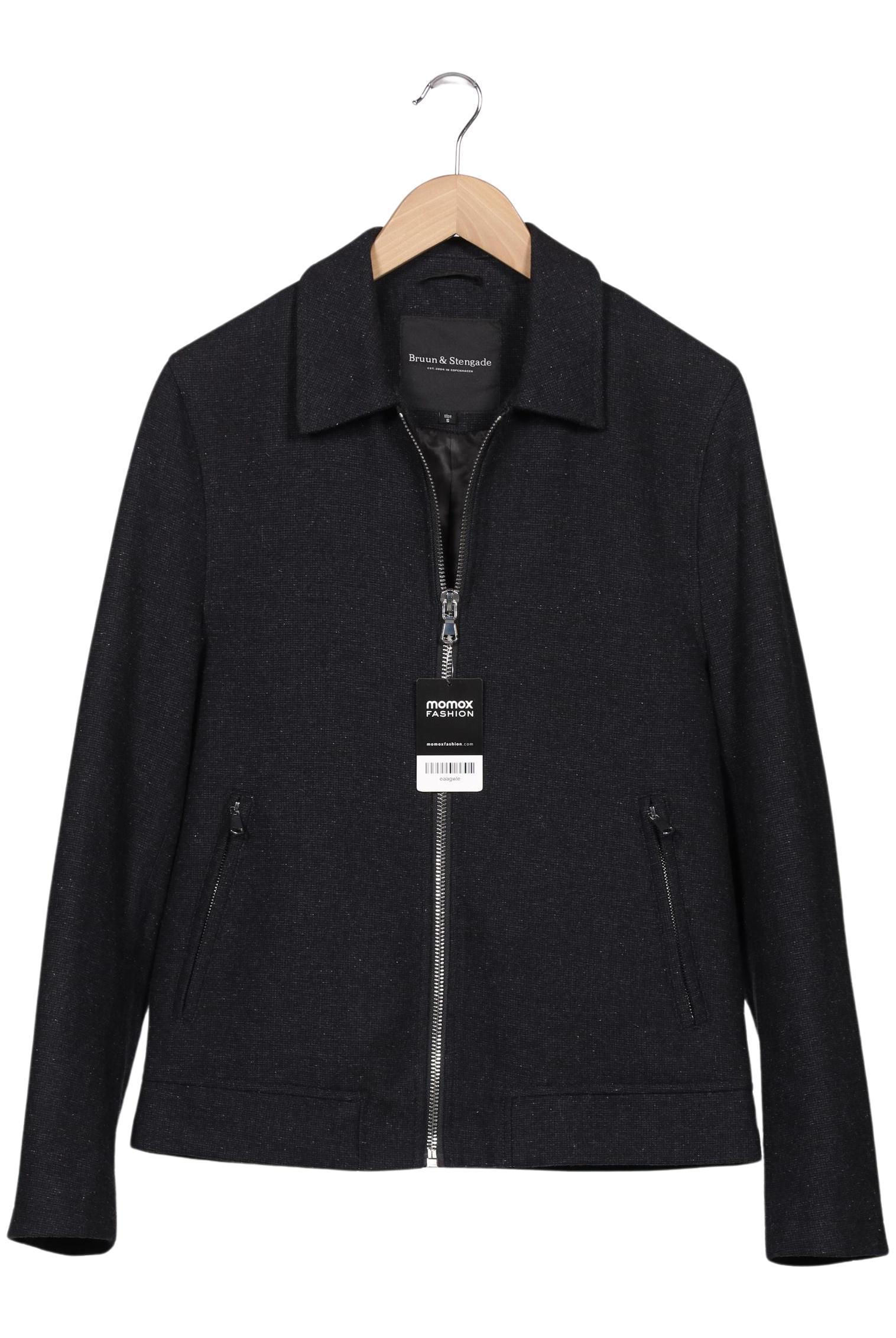 

Bruun & Stengade Herren Jacke, schwarz, Gr. 46