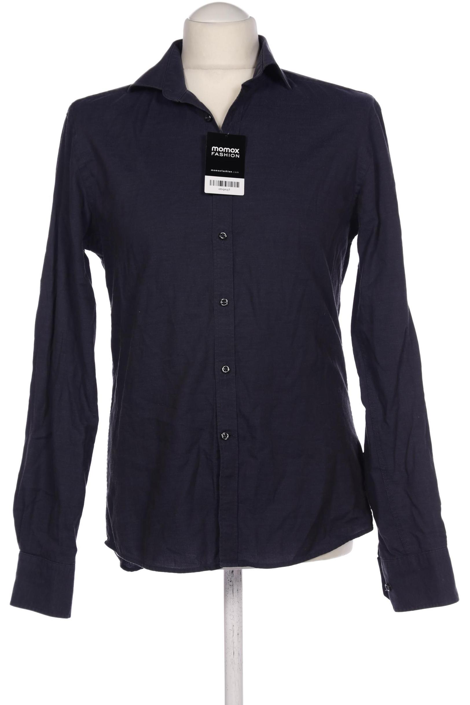 

Bruun & Stengade Herren Hemd, marineblau, Gr. 48