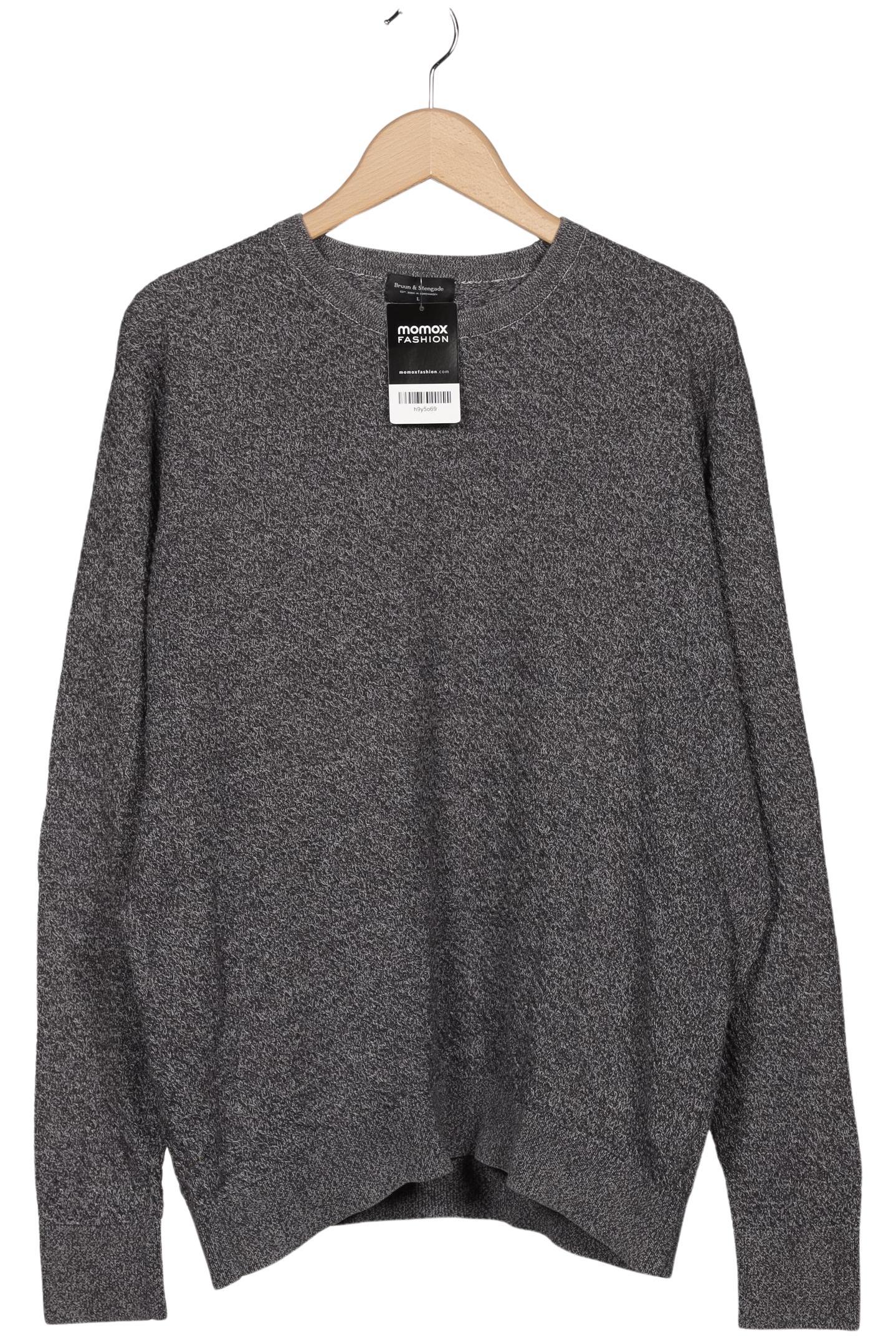 Thumbnail - Bruun &amp; Stengade Herren Pullover, grau, Gr. 52