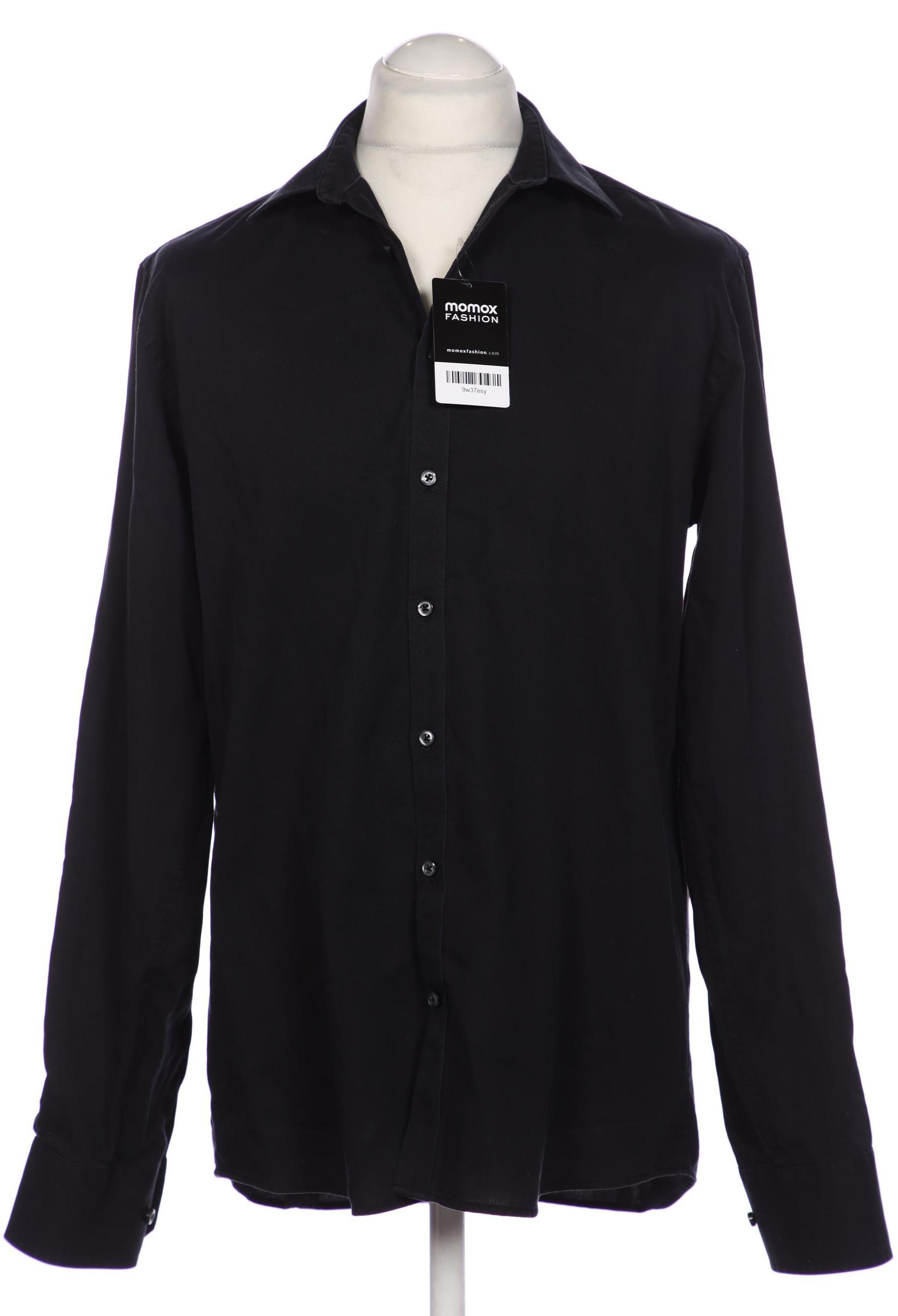 

Bruun & Stengade Herren Hemd, schwarz, Gr. 52