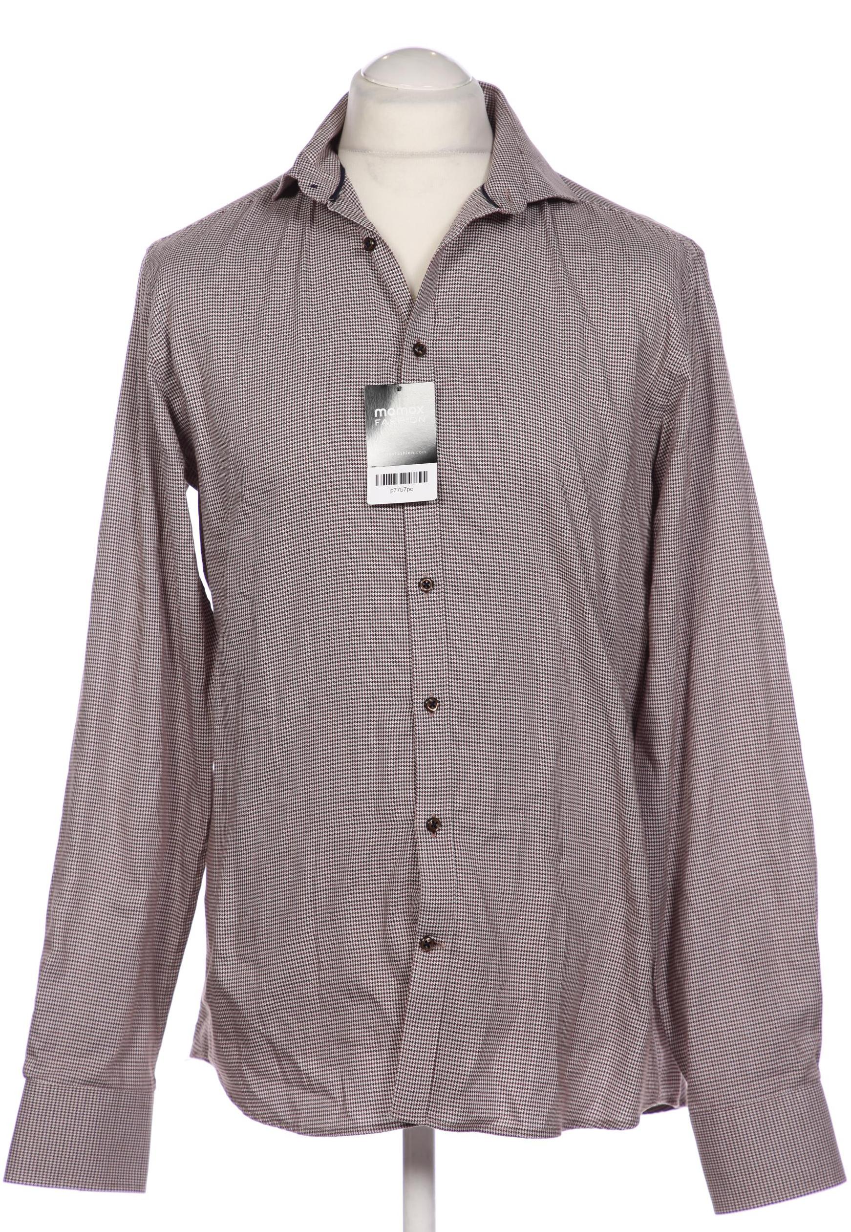 

Bruun & Stengade Herren Hemd, braun, Gr. 52