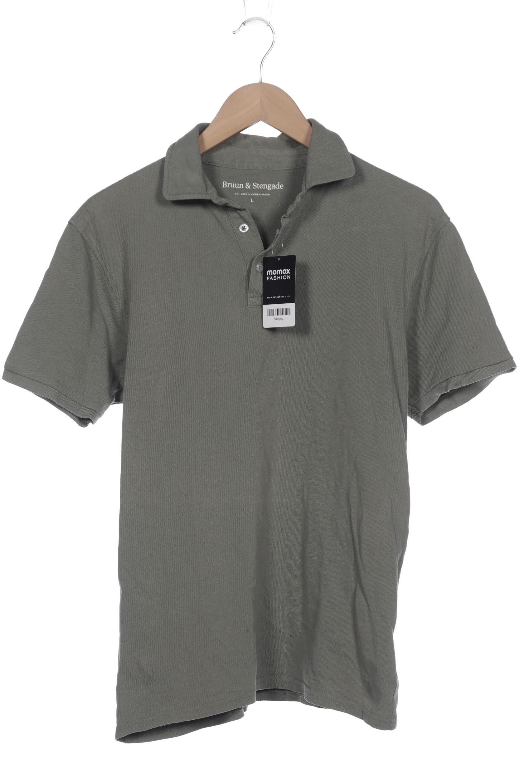 

Bruun & Stengade Herren Poloshirt, grün, Gr. 52