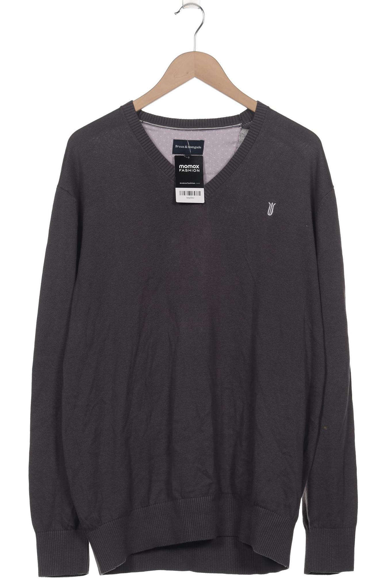 

Bruun & Stengade Herren Pullover, grau, Gr. 56