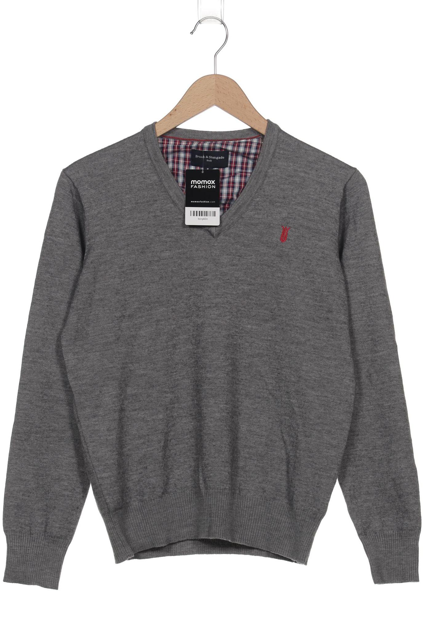 

Bruun & Stengade Herren Pullover, grau, Gr. 48